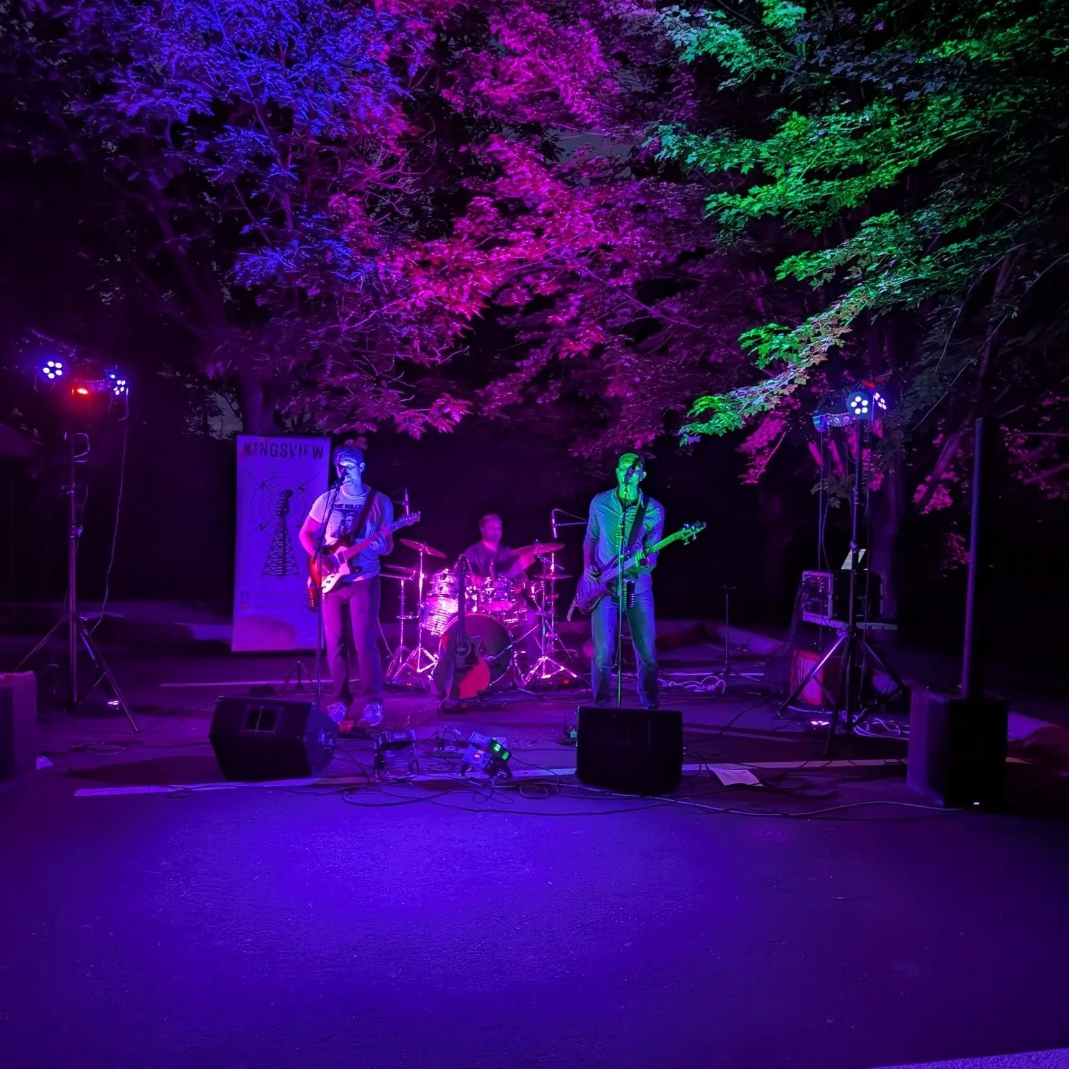 We had a great time jamming in the Plum Tree Park over the weekend! Great weather and a great crowd!

A little break for us - next up is July 23rd (Kingsview at Target Field for Brew Love! ) and July 25 at Parley Lake Winery!
