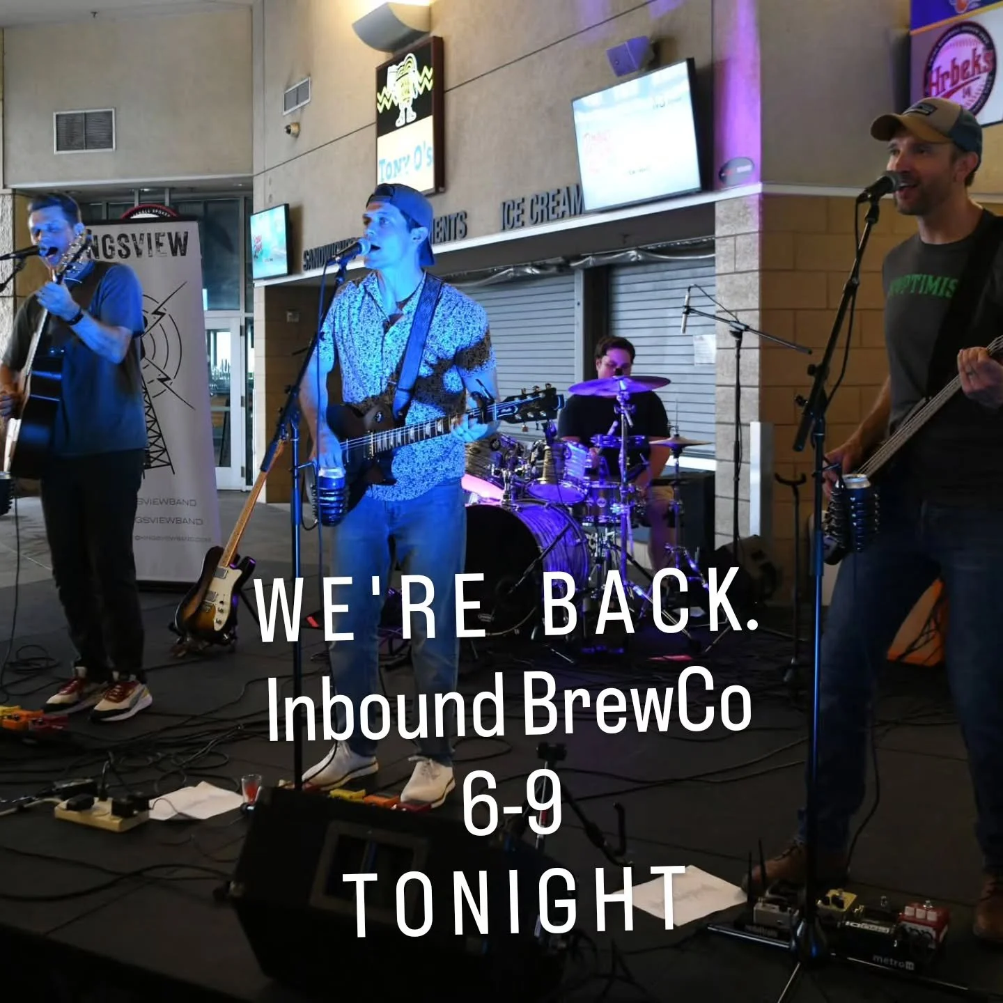 We're stoked to be back on stage tonight at Inbound! 
6-9
April 11
Beeeeeeer