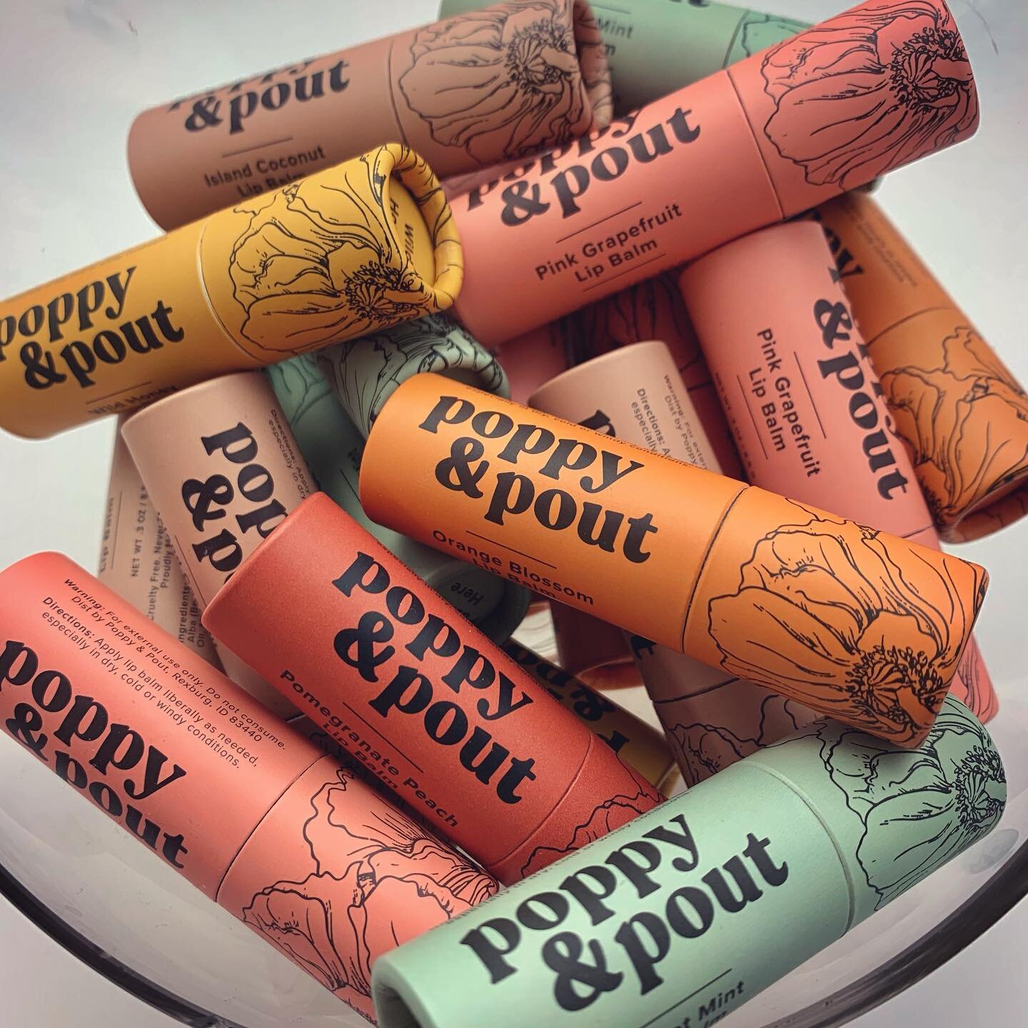 Flower Power Lip Care 🌼Protect those mask lips 👄with beeswax, coconut oil, essential oils &amp; Vitamin E. #lipbalm #lipcare #masklips #essentialoils #giftideas #giftsforfriends #eastergiftideas #flowerpowered #locallove #studiocityshopping