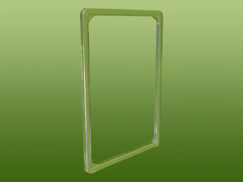 HD A4 Vertical ABS Frame, Clear