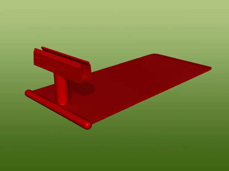 Shovel Base with T-Connector
