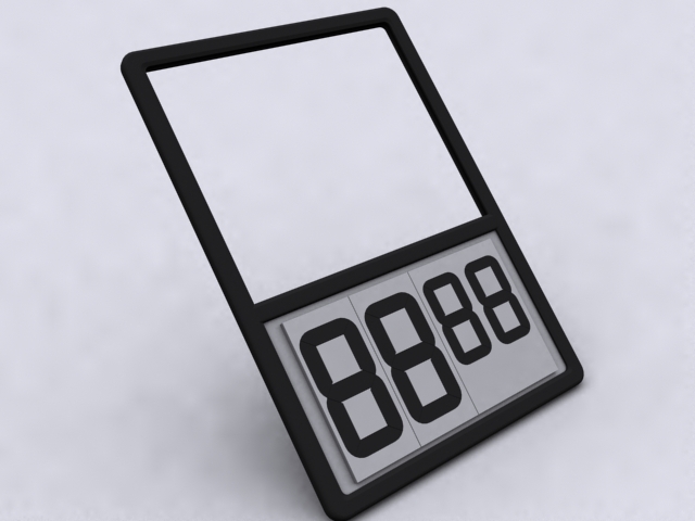 Vertical A4 frame (Double-sided)