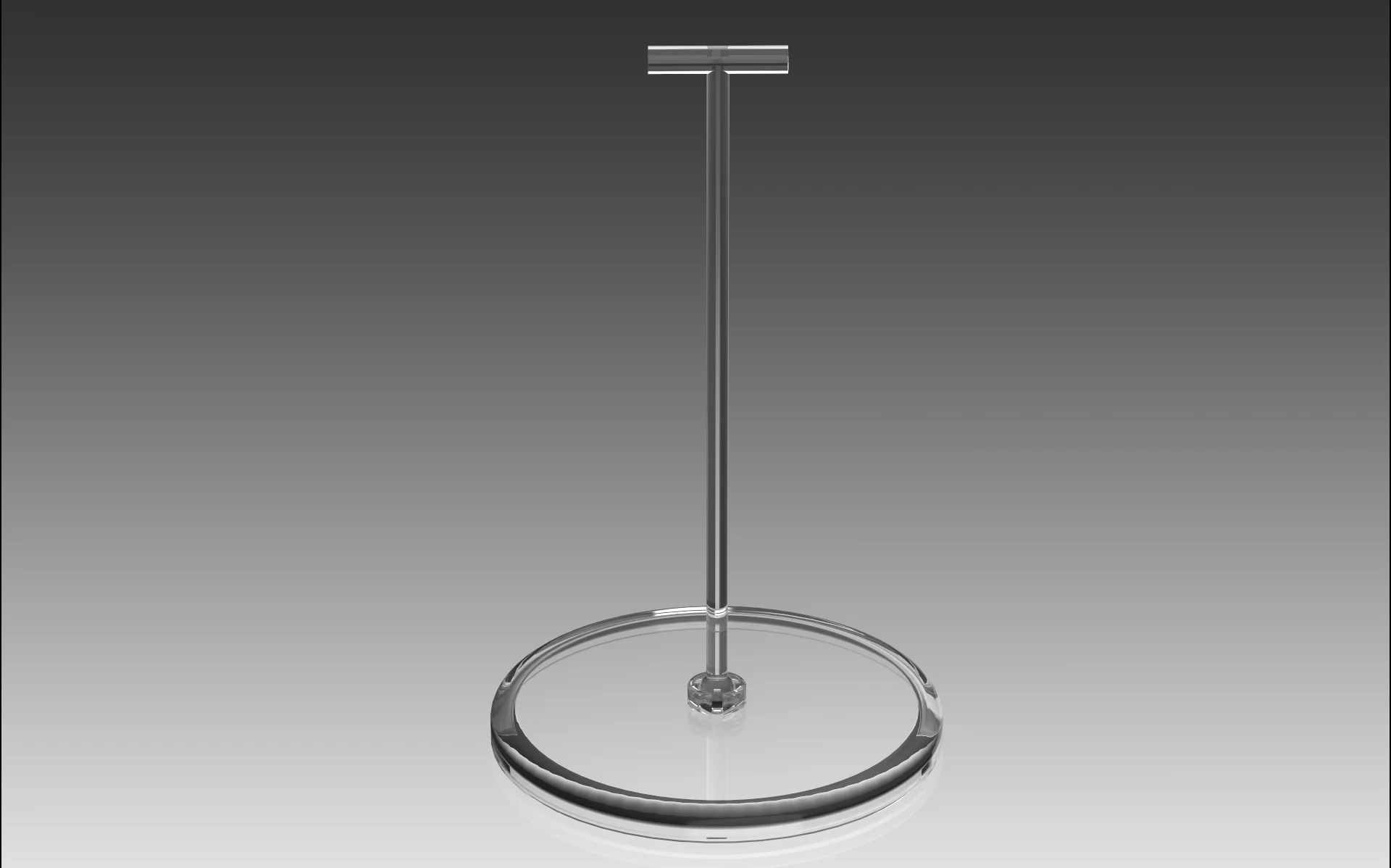 Large Round Base w. 13cm  Gallow for datalist