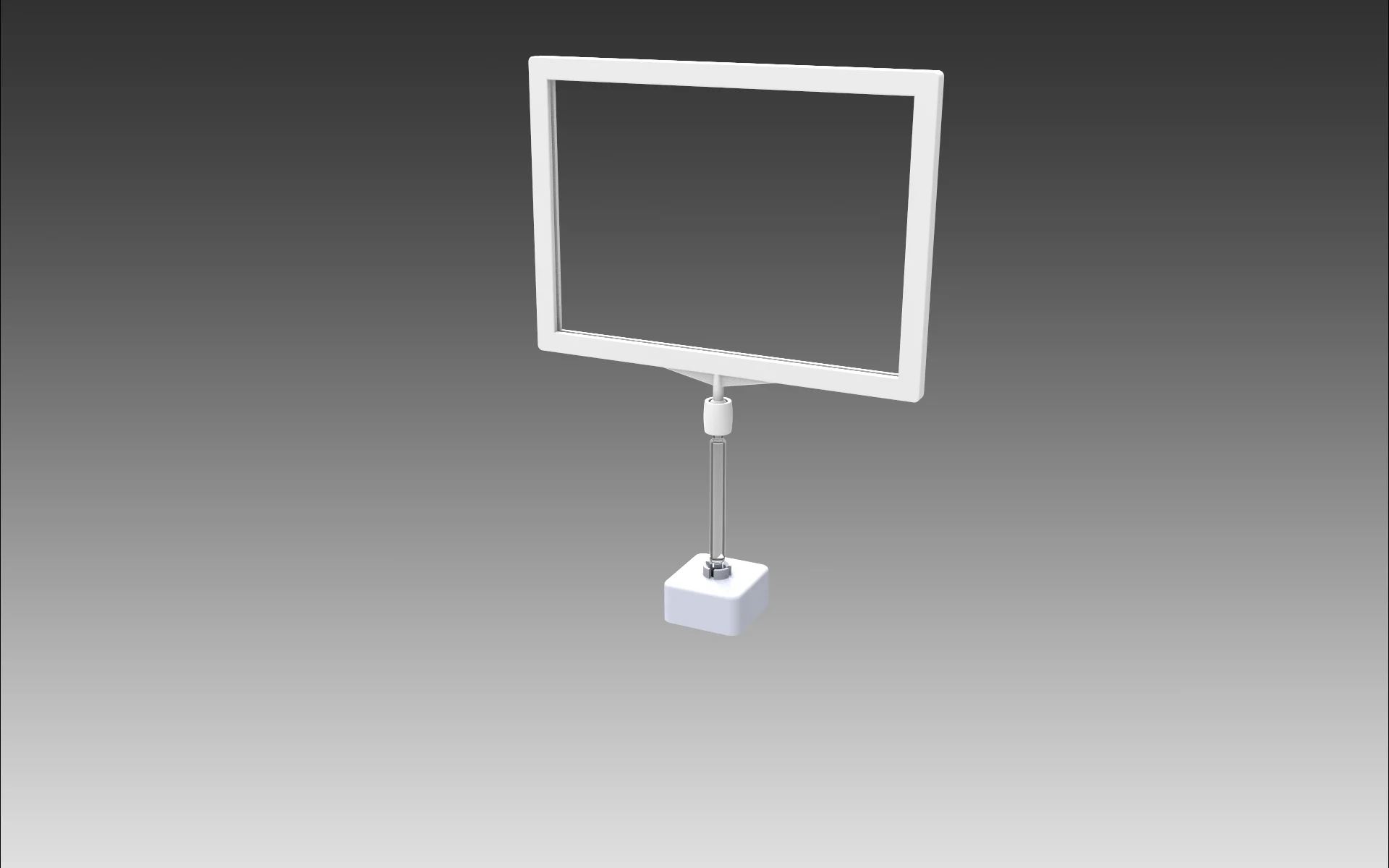 A6 Frame with C30 5 cm Stem & C400 Large magnet