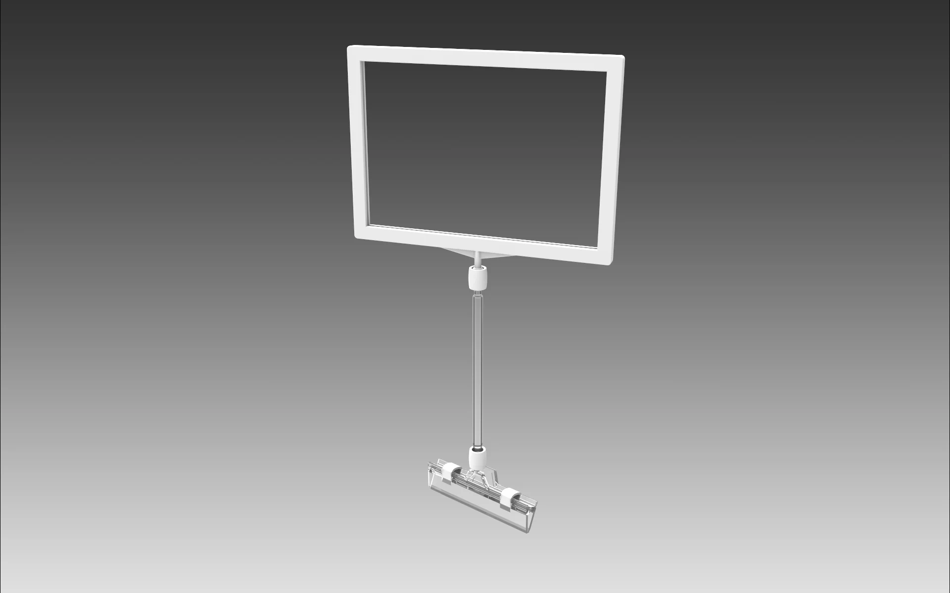 A6 Frame with C40 10 cm Stem & C707 Long Gripper