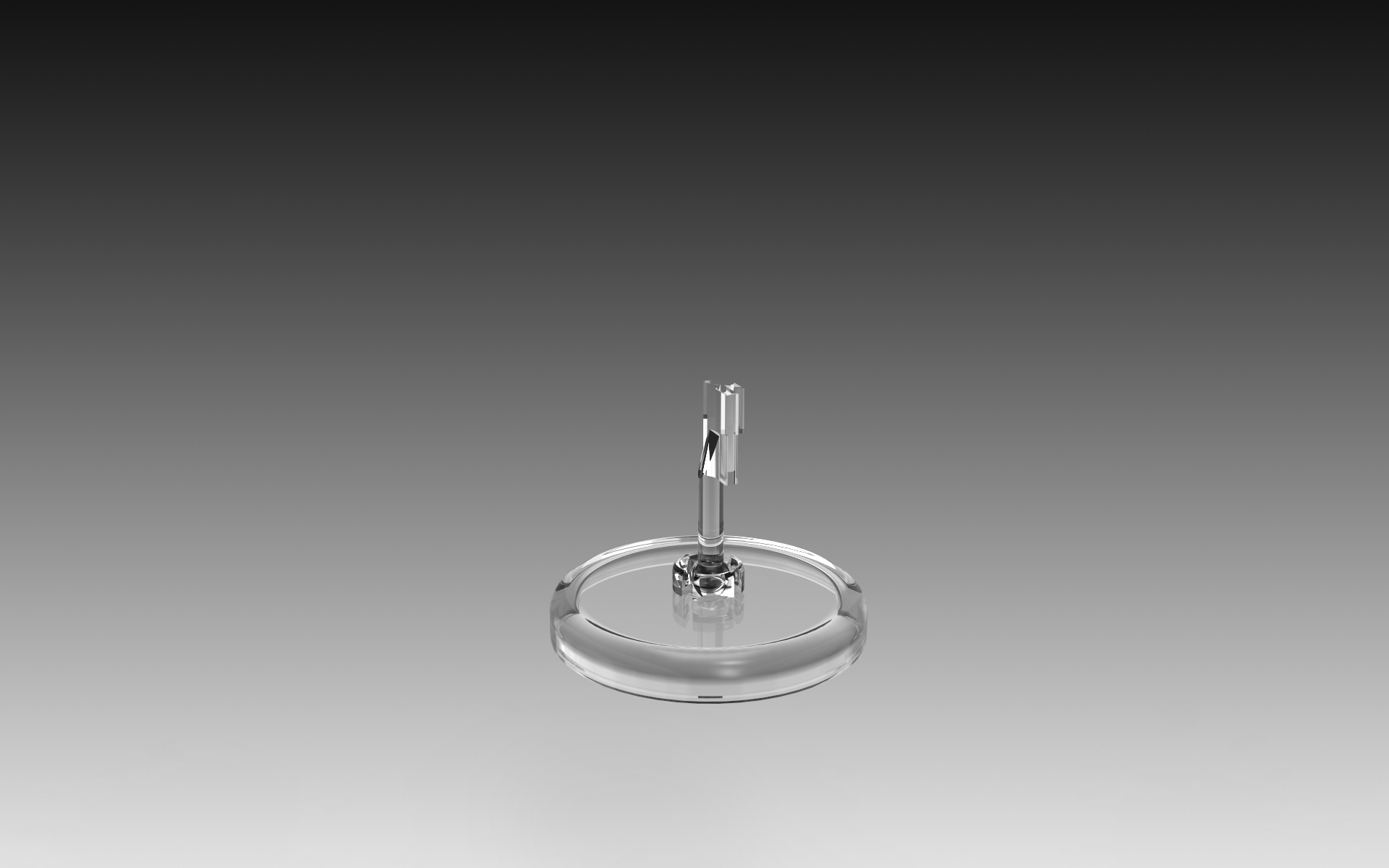 PP Connector on Small Round Base