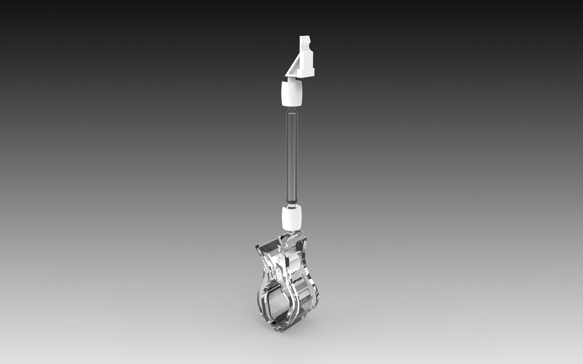 Click Adaptor with 5cm stem on Large Gripper