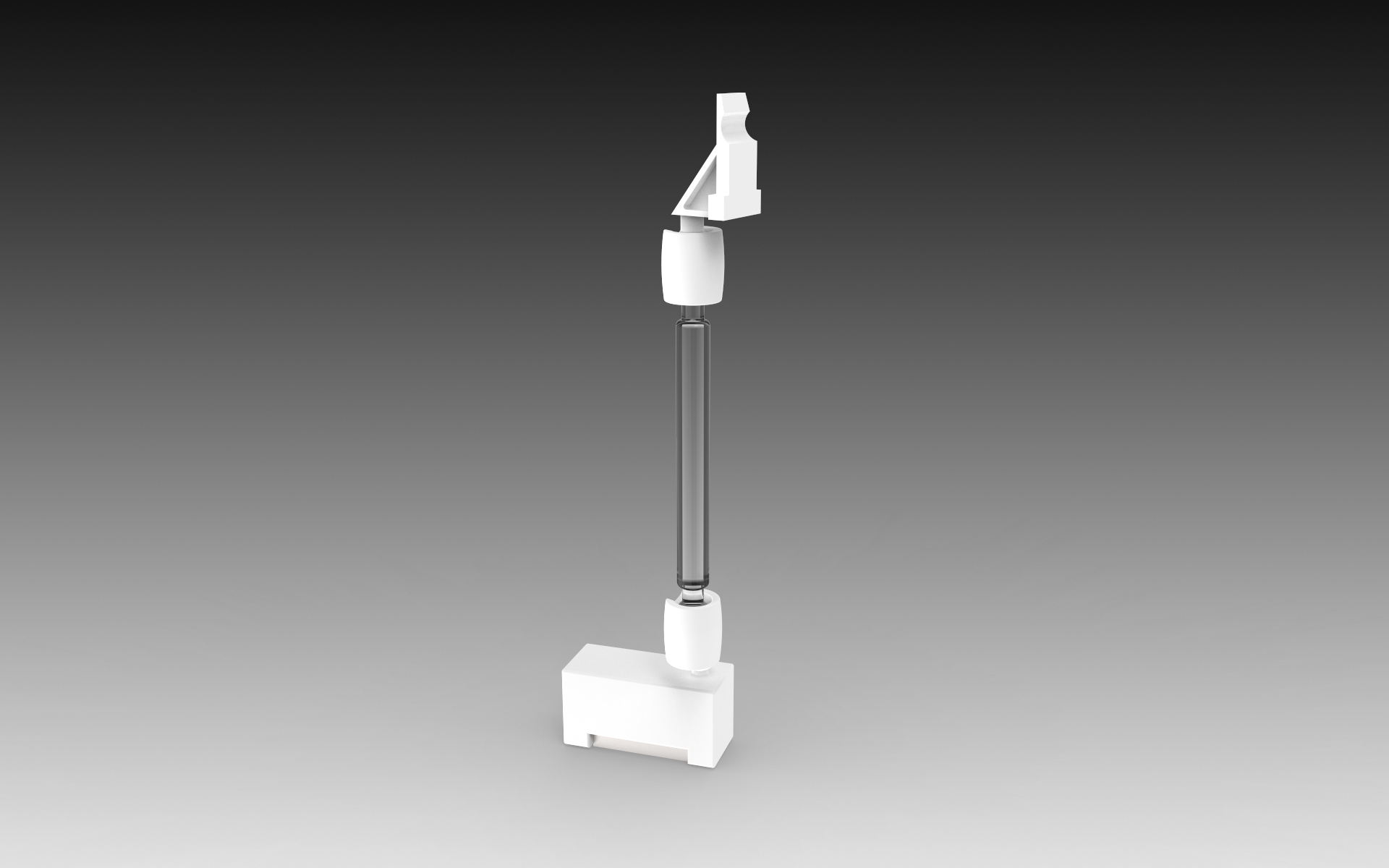 Click Adaptor with 5cm stem on small Magnet