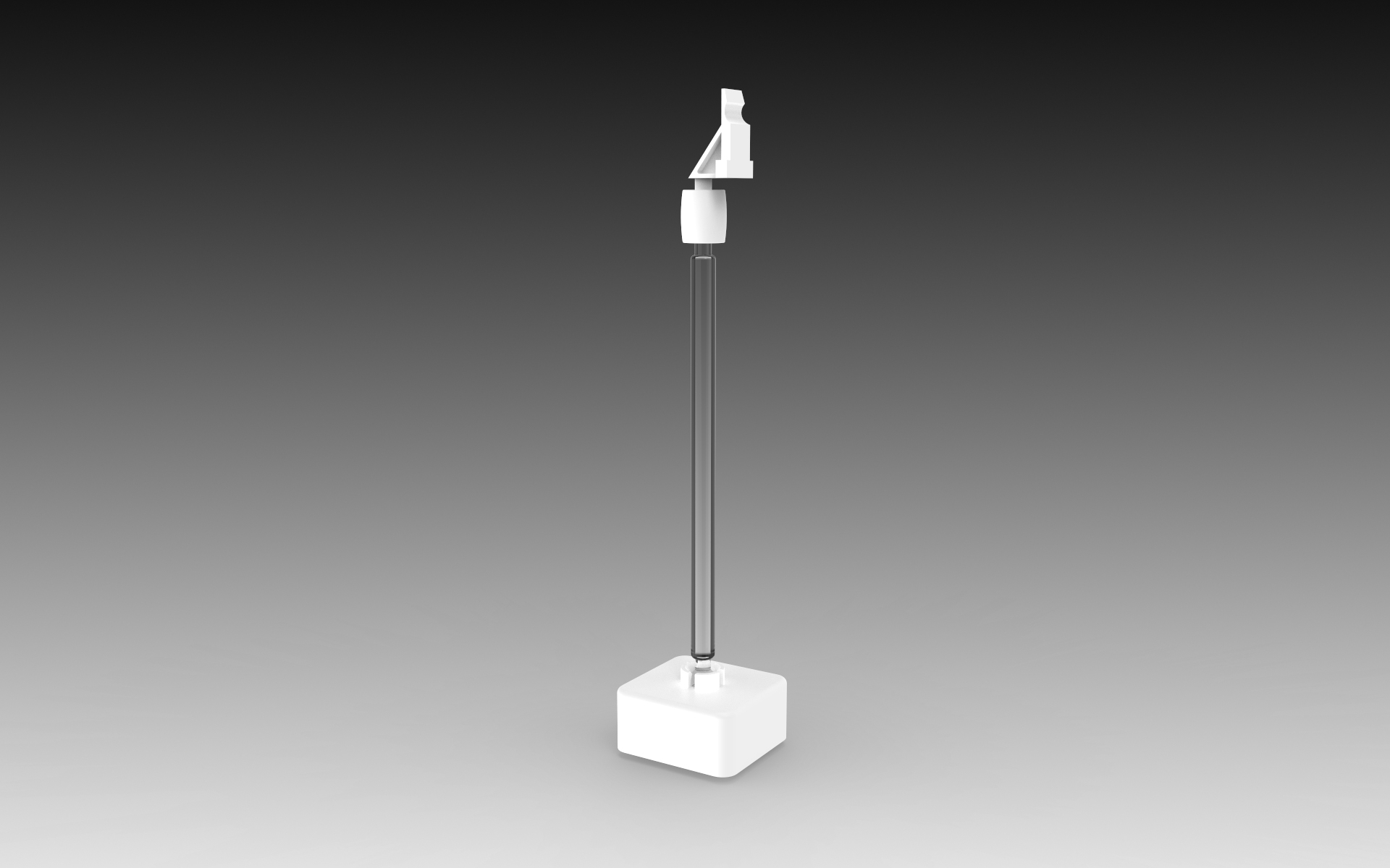 Click Adaptor with 10cm stem on Large Magnet