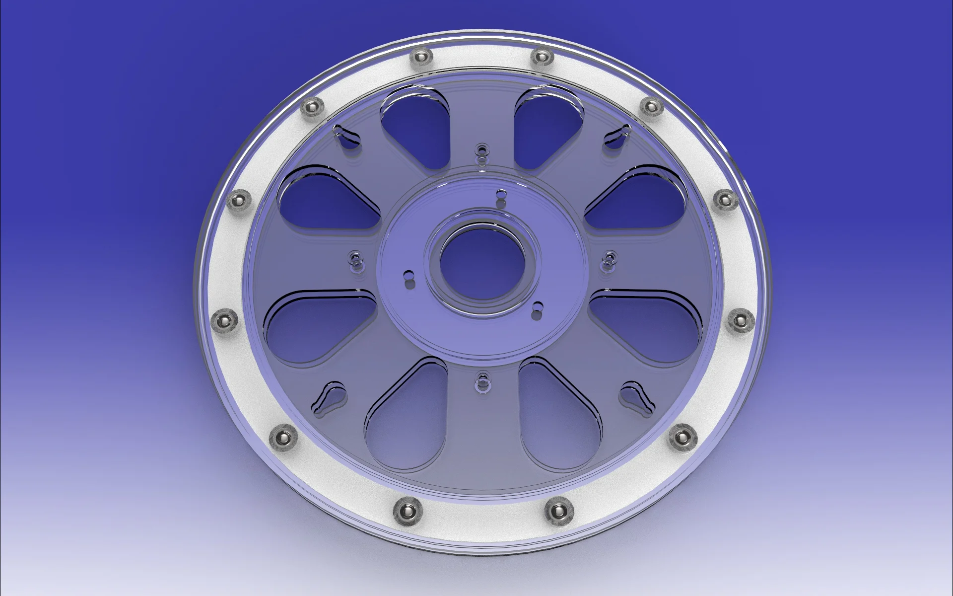 Turntable 21,5cm (Clear)