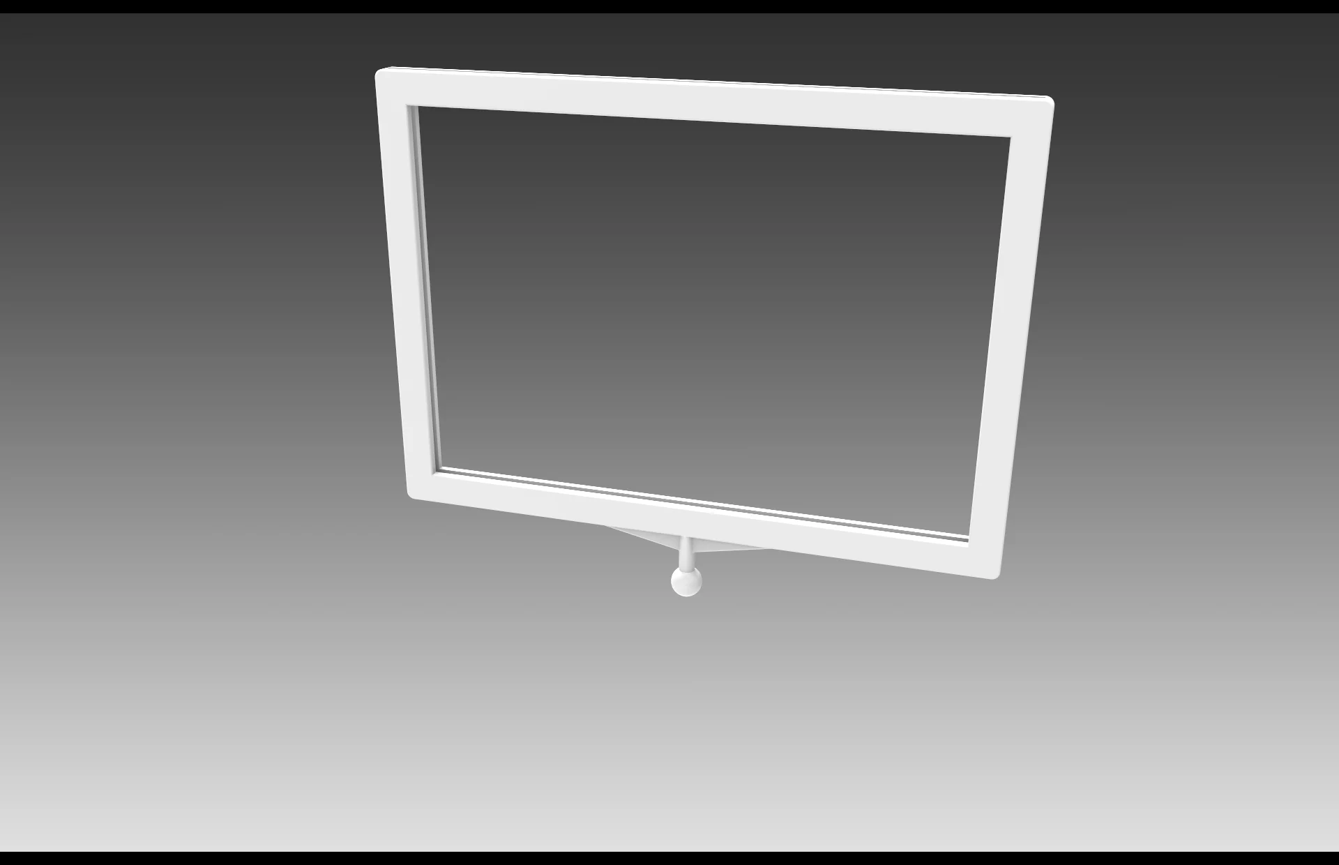 A6 frame, Horisontal for ClearGrip White