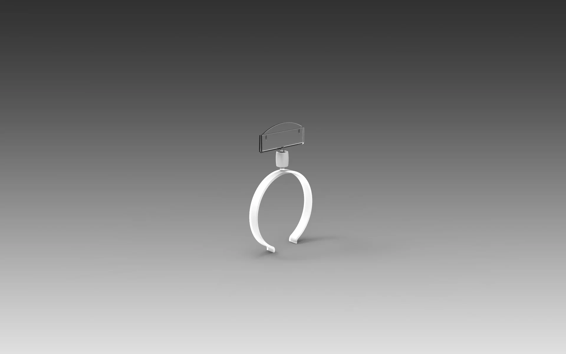 Small Deli ring with large sign holder