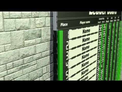 Golf Leader Board Video with Pivot Pricer® by Licht Denmark