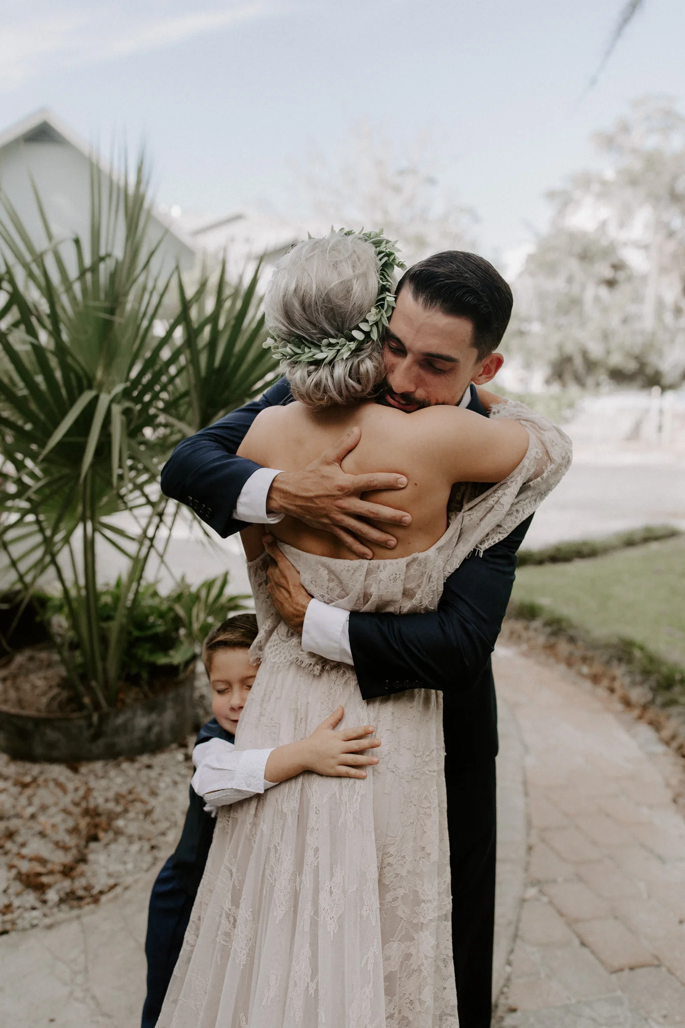 Savannah &amp; Conner's Bohemian, Succulent Filled Courtyard Wedding | Madisonville, Louisiana