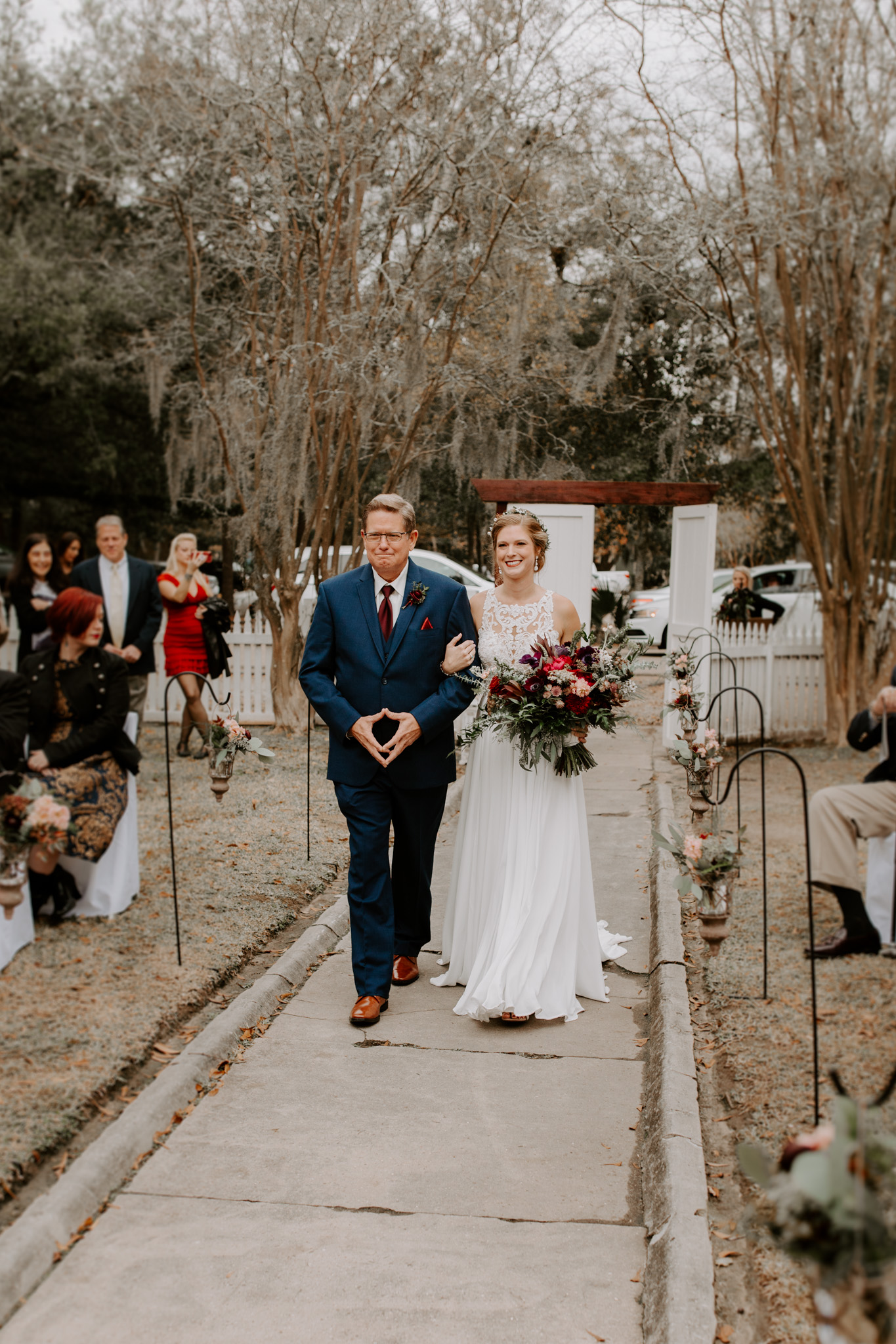A Moody, Romantic Winter Wedding at Maison Lafitte | Mandeville, Louisiana | Gabrielle Hail Photography
