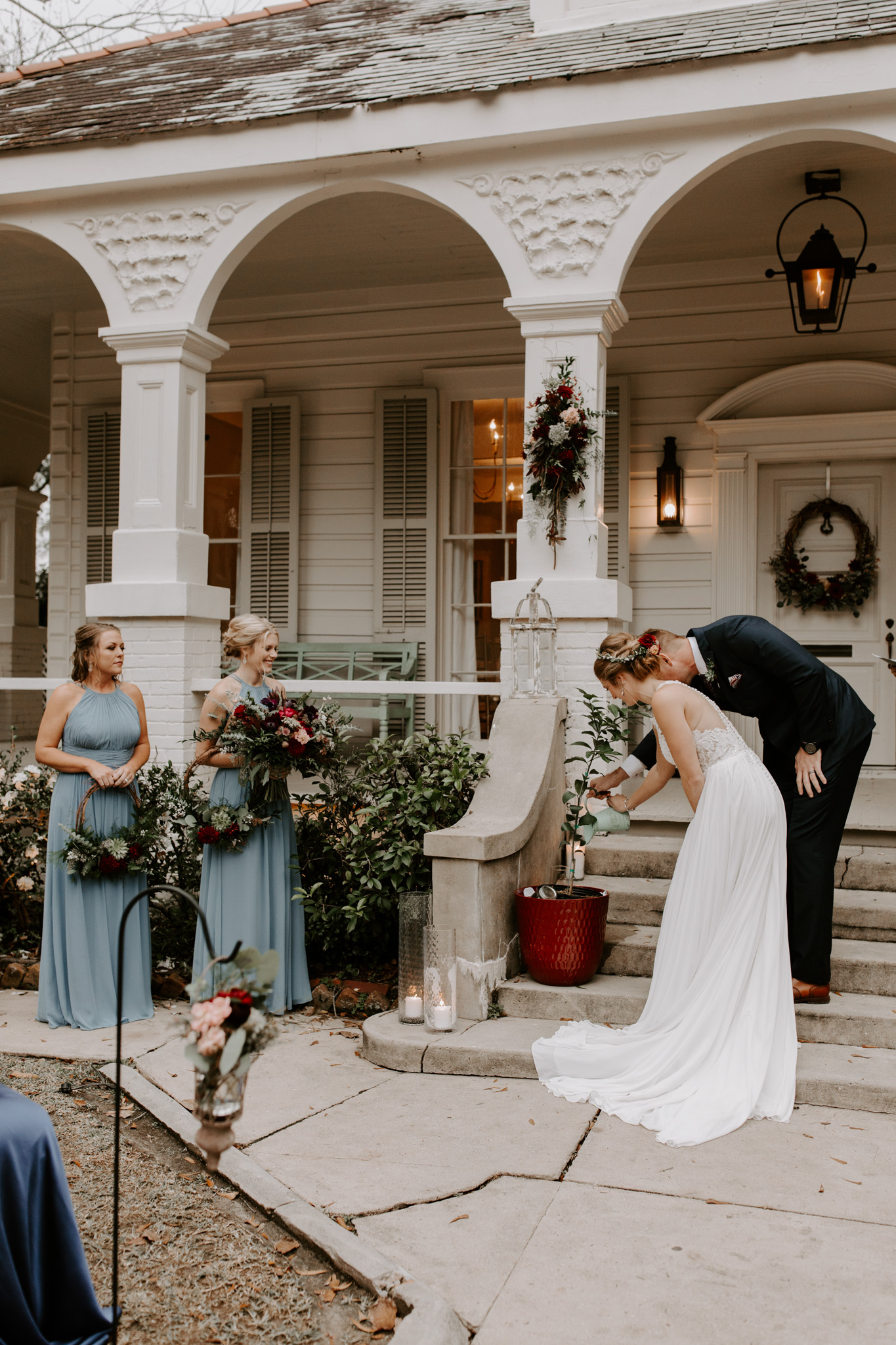 A Moody, Romantic Winter Wedding at Maison Lafitte | Mandeville, Louisiana | Gabrielle Hail Photography