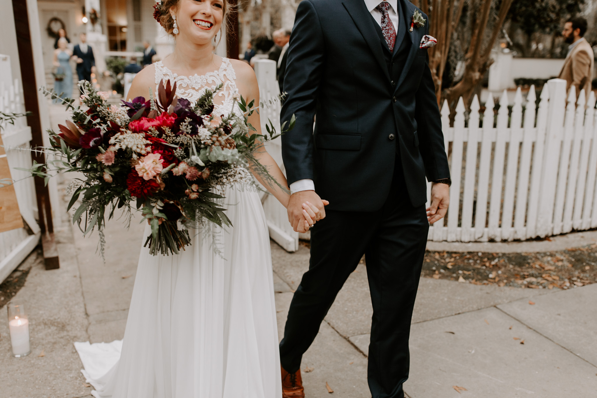 A Moody, Romantic Winter Wedding at Maison Lafitte | Mandeville, Louisiana | Gabrielle Hail Photography