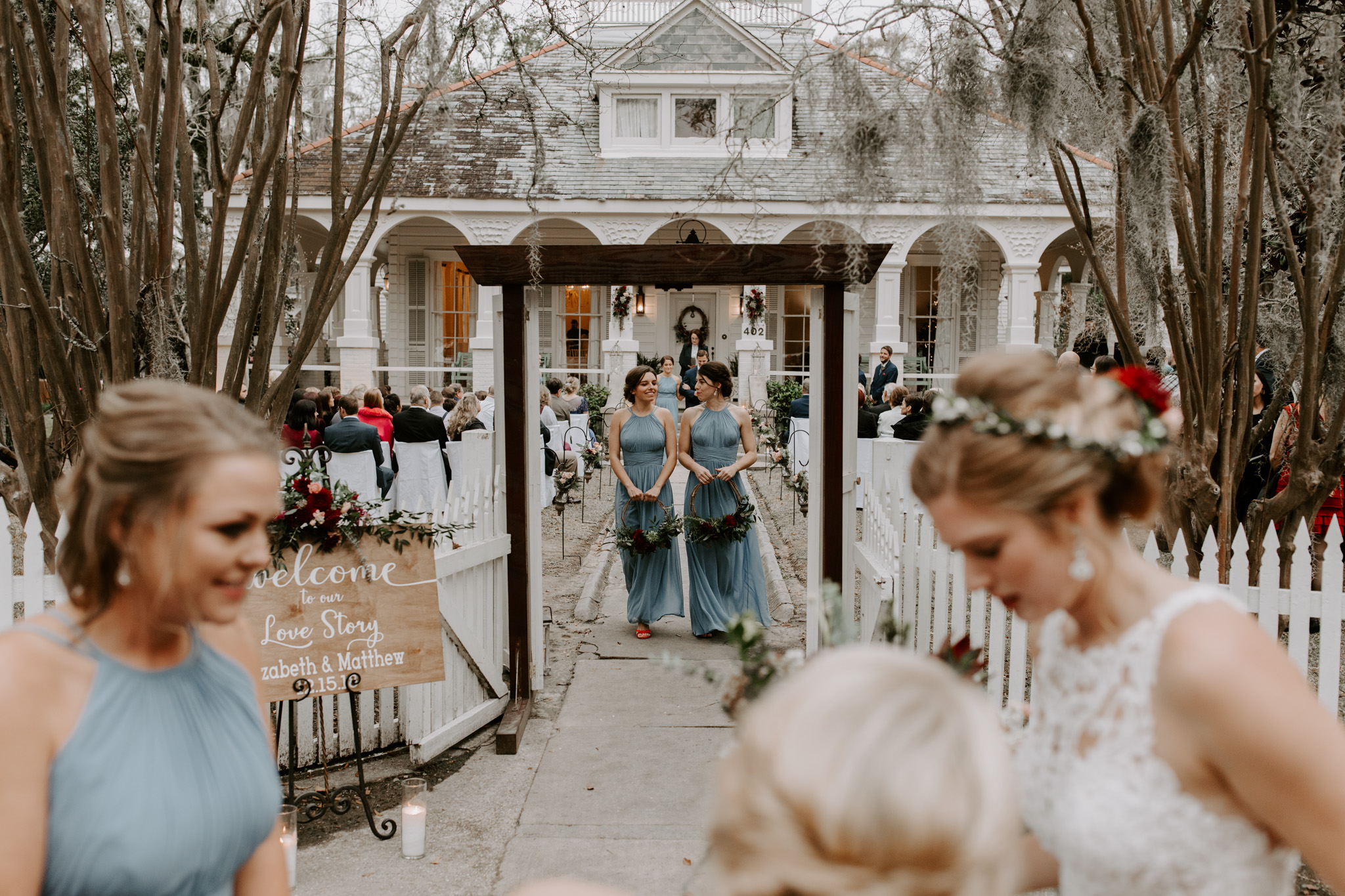 A Moody, Romantic Winter Wedding at Maison Lafitte | Mandeville, Louisiana | Gabrielle Hail Photography