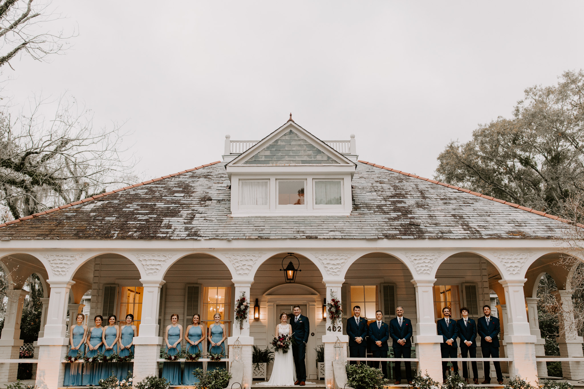 A Moody, Romantic Winter Wedding at Maison Lafitte | Mandeville, Louisiana | Gabrielle Hail Photography