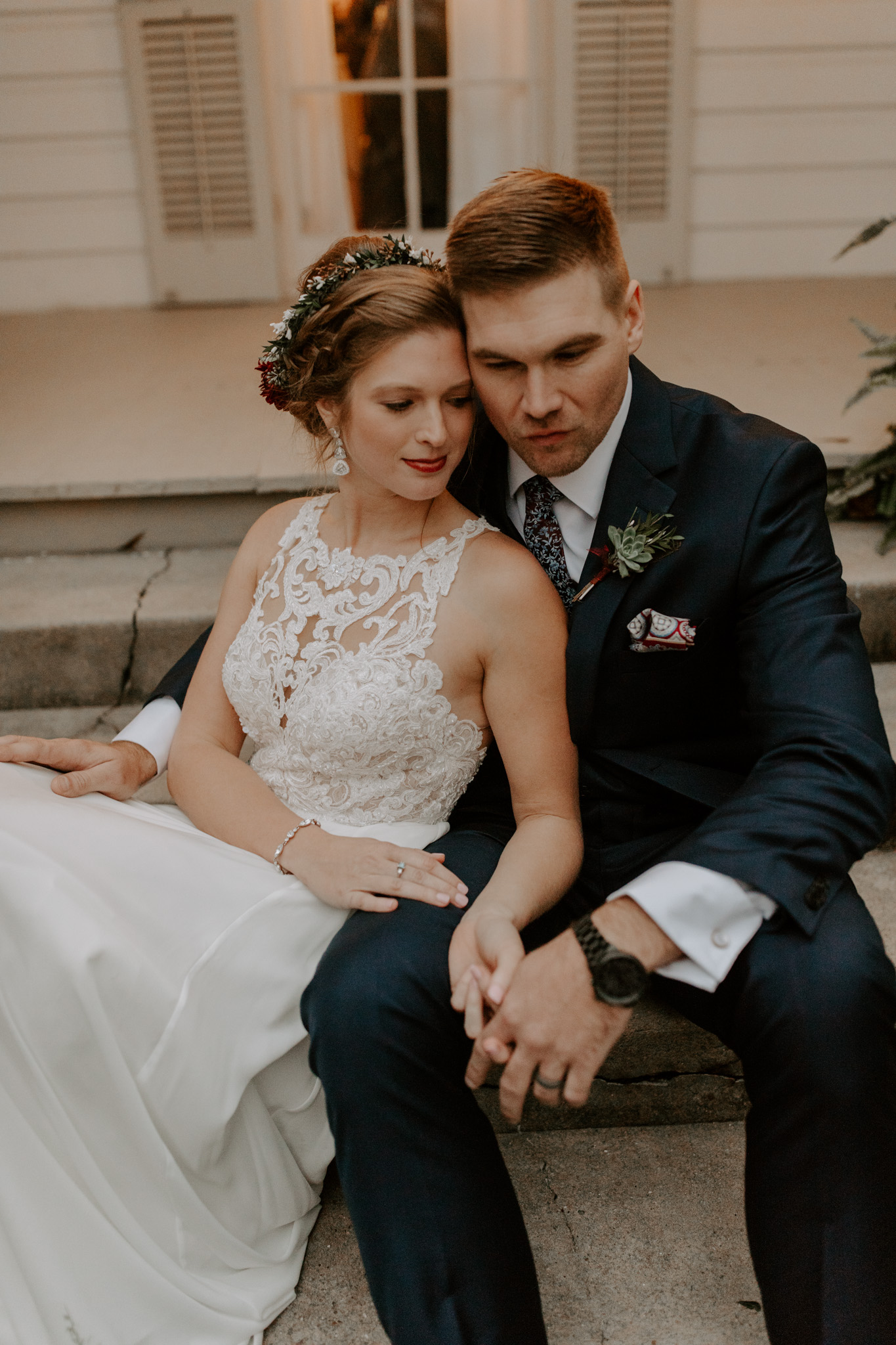 A Moody, Romantic Winter Wedding at Maison Lafitte | Mandeville, Louisiana | Gabrielle Hail Photography