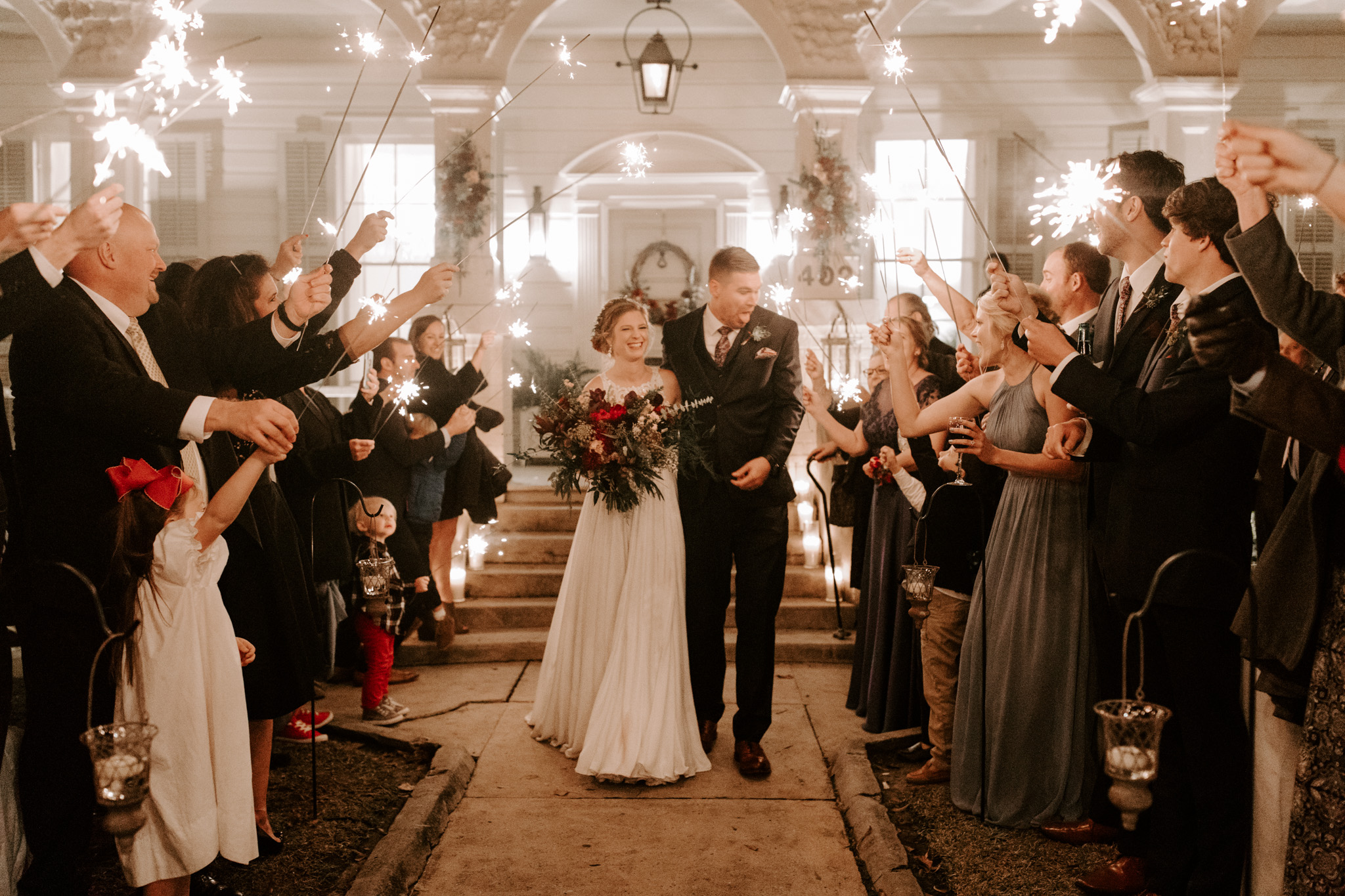 A Moody, Romantic Winter Wedding at Maison Lafitte | Mandeville, Louisiana | Gabrielle Hail Photography