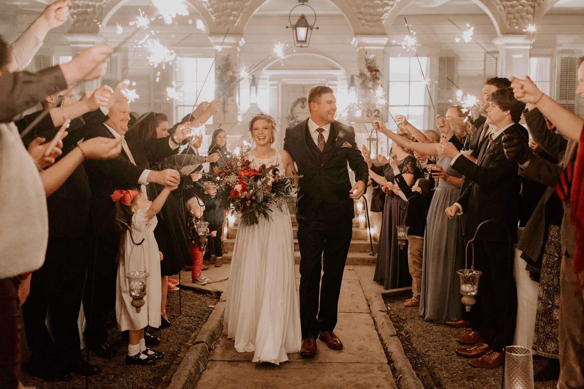 A Moody, Romantic Winter Wedding at Maison Lafitte | Mandeville, Louisiana | Gabrielle Hail Photography