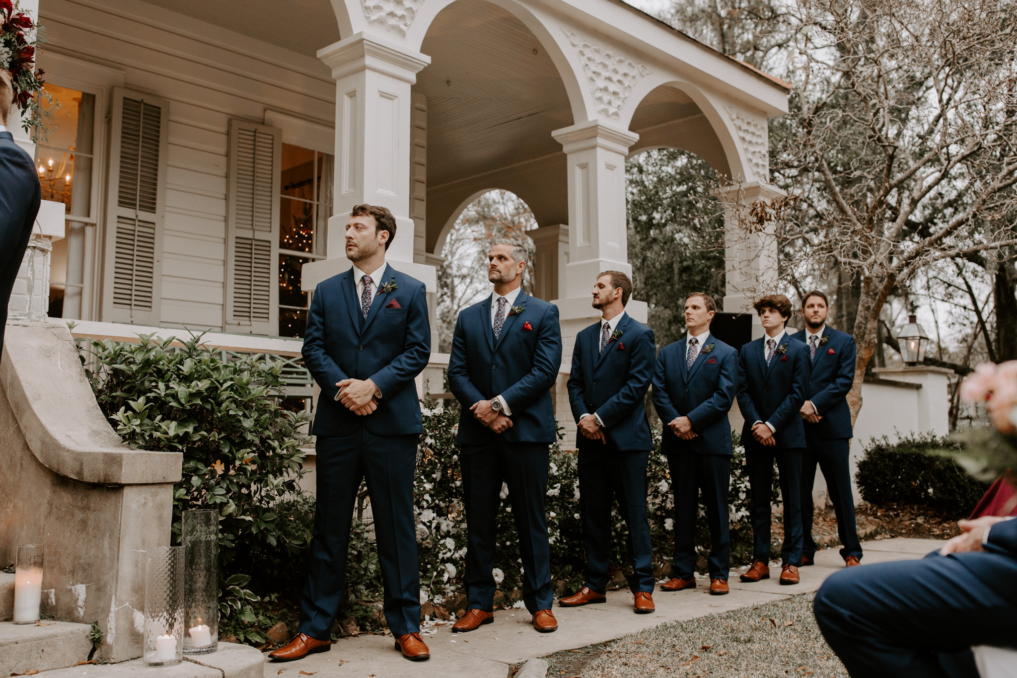 A Moody, Romantic Winter Wedding at Maison Lafitte | Mandeville, Louisiana | Gabrielle Hail Photography