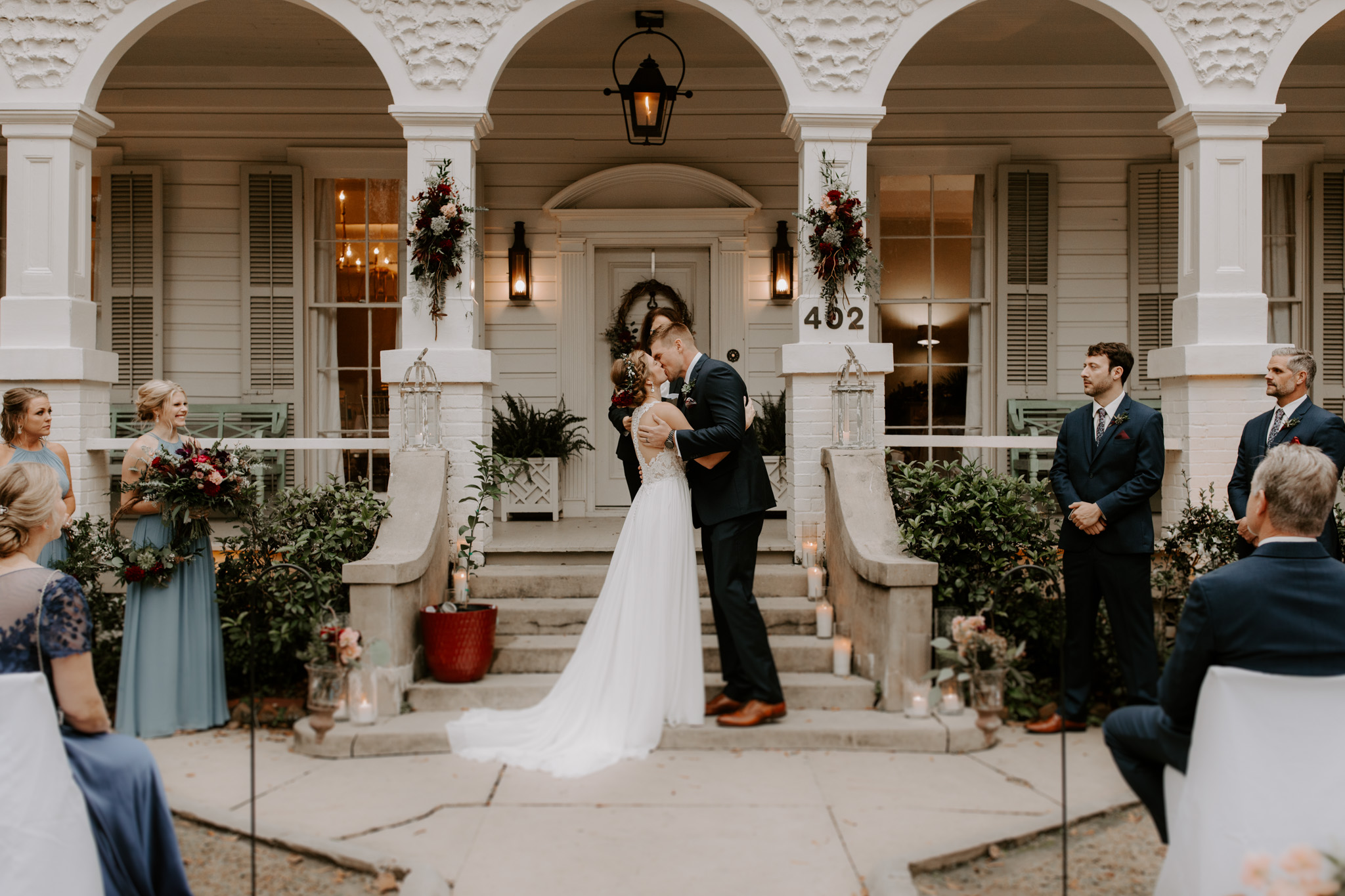 A Moody, Romantic Winter Wedding at Maison Lafitte | Mandeville, Louisiana | Gabrielle Hail Photography