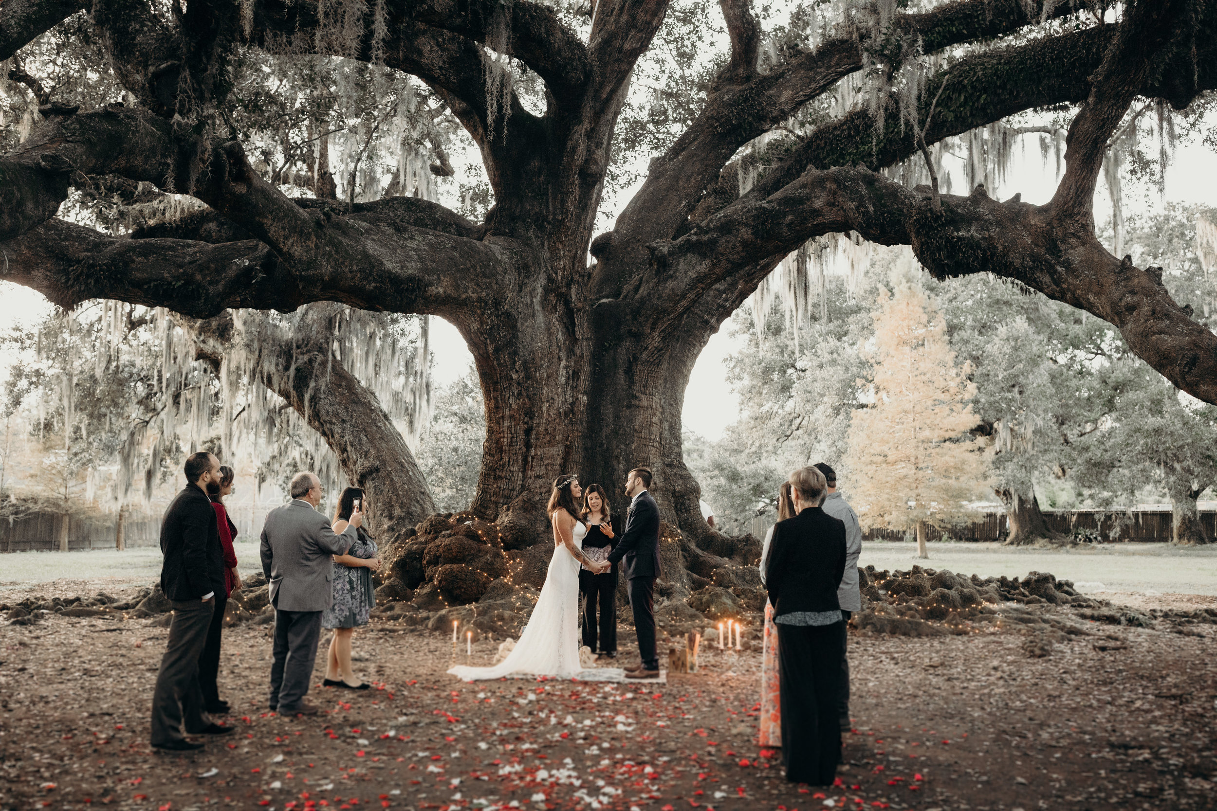 A Free Spirited, Surprise Elopement at The Tree of Life | New Orleans, Louisiana