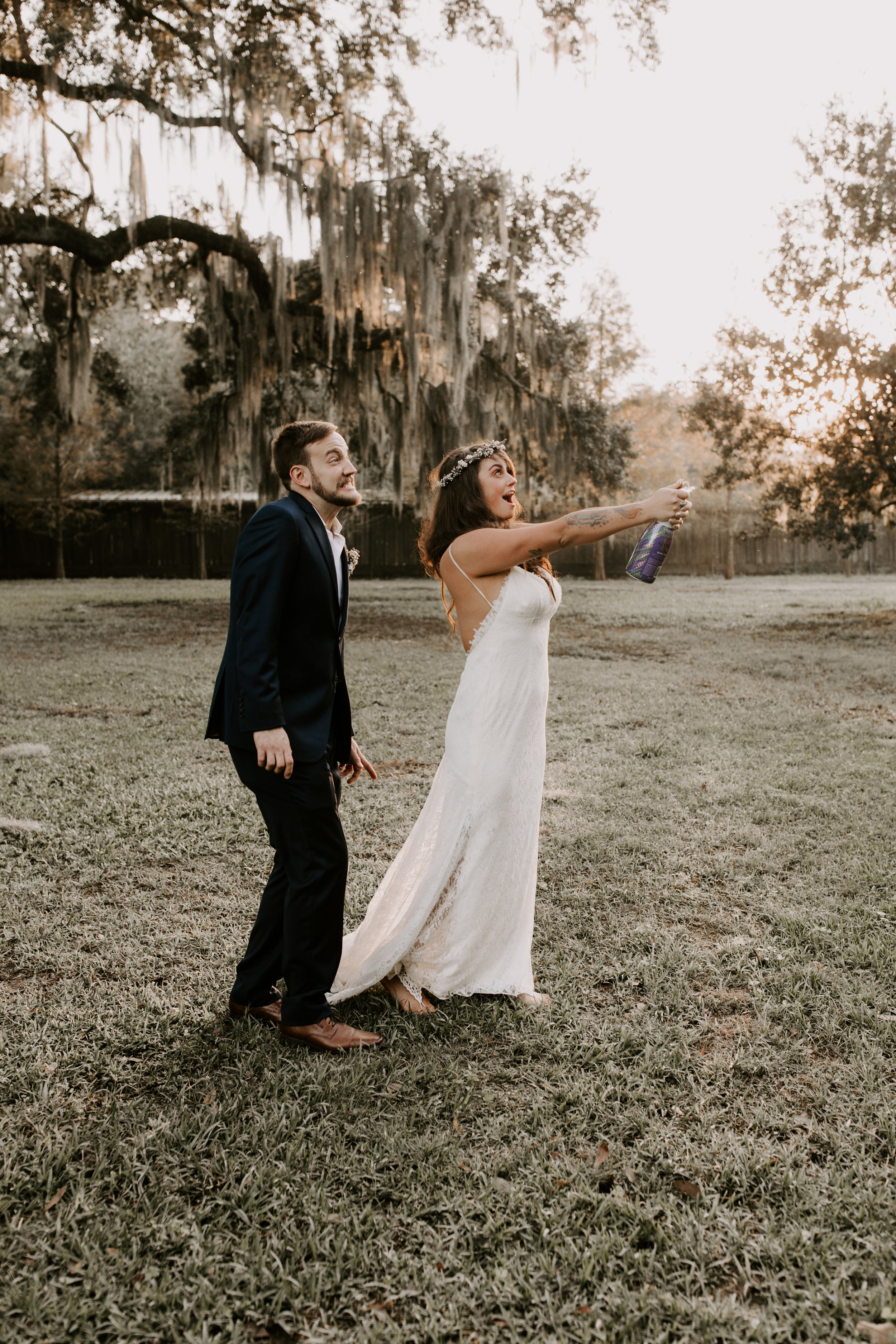A Free Spirited, Surprise Elopement at The Tree of Life | New Orleans, Louisiana