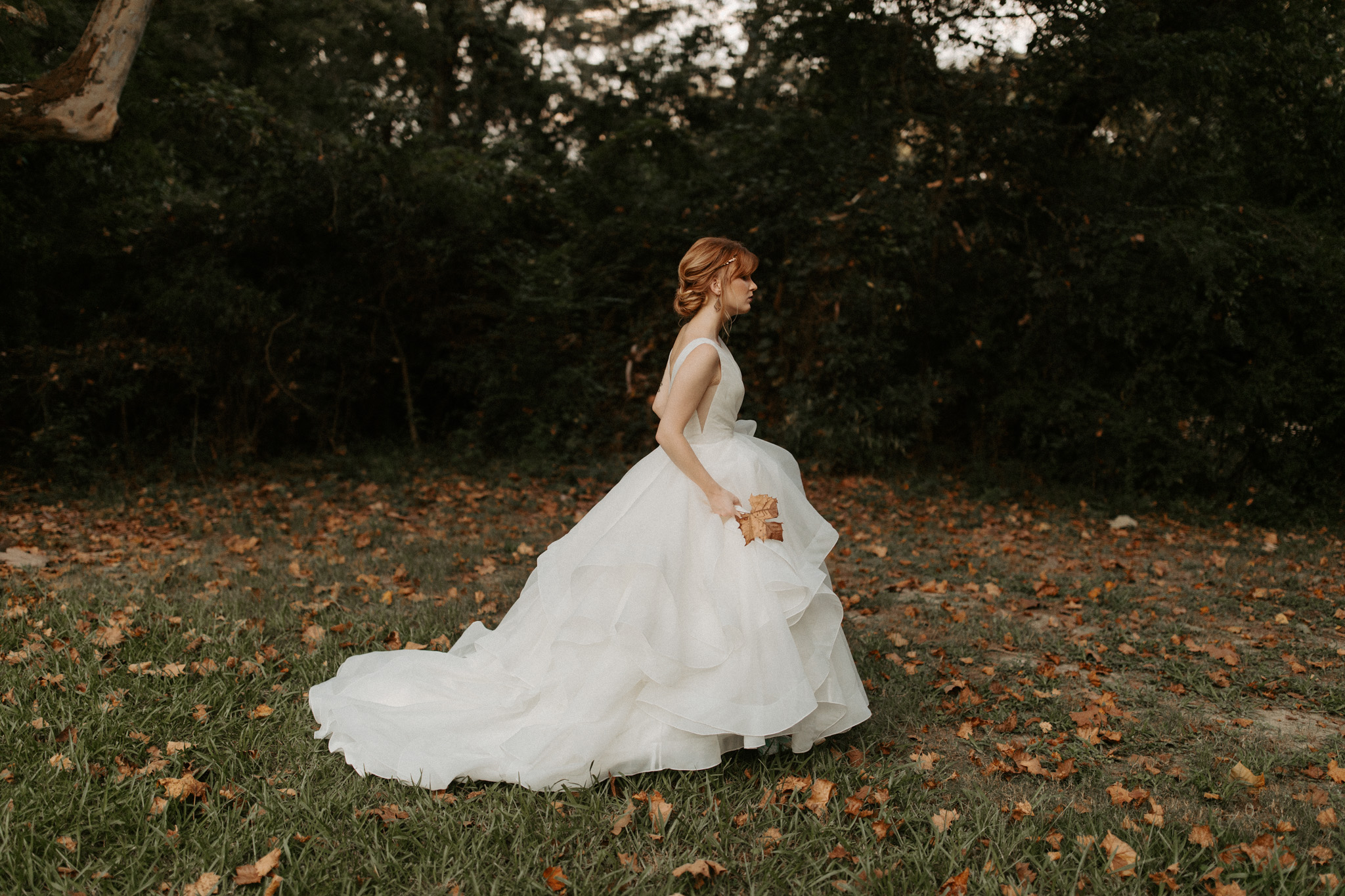 Moody, Autumn Bridal Inspiration with Non Traditional Details | New Orleans Wedding Photography