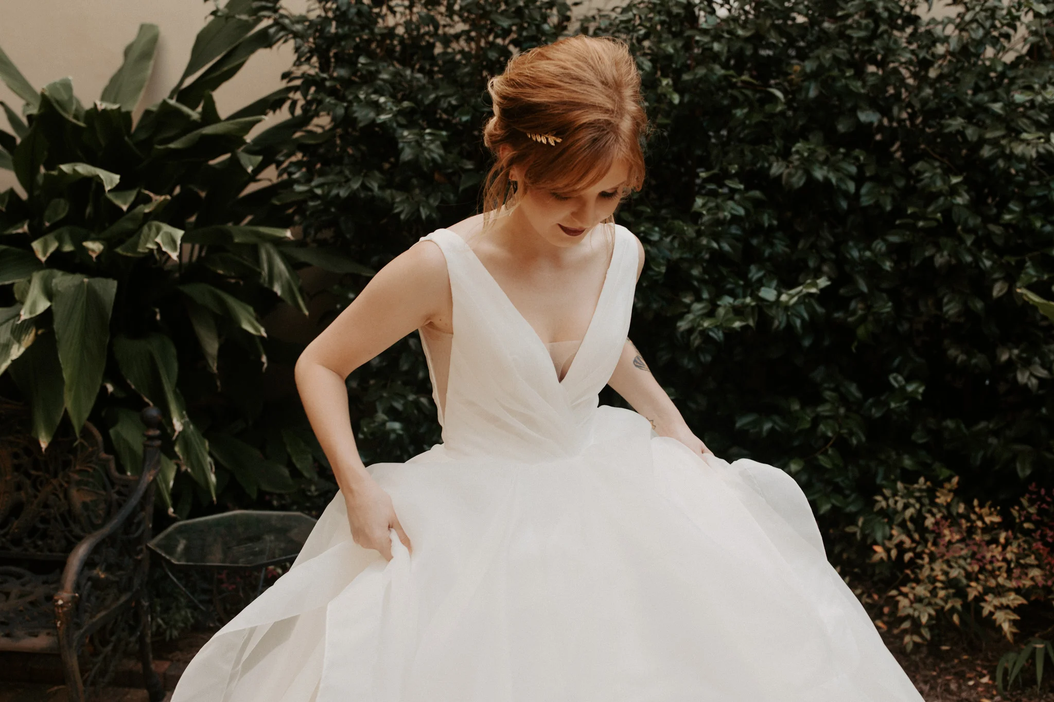 Moody, Autumn Bridal Inspiration with Non Traditional Details | New Orleans Wedding Photography