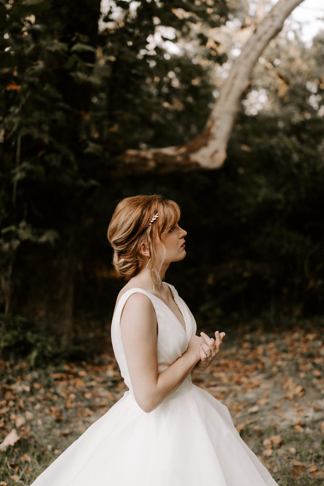 Moody, Autumn Bridal Inspiration with Non Traditional Details | New Orleans Wedding Photography