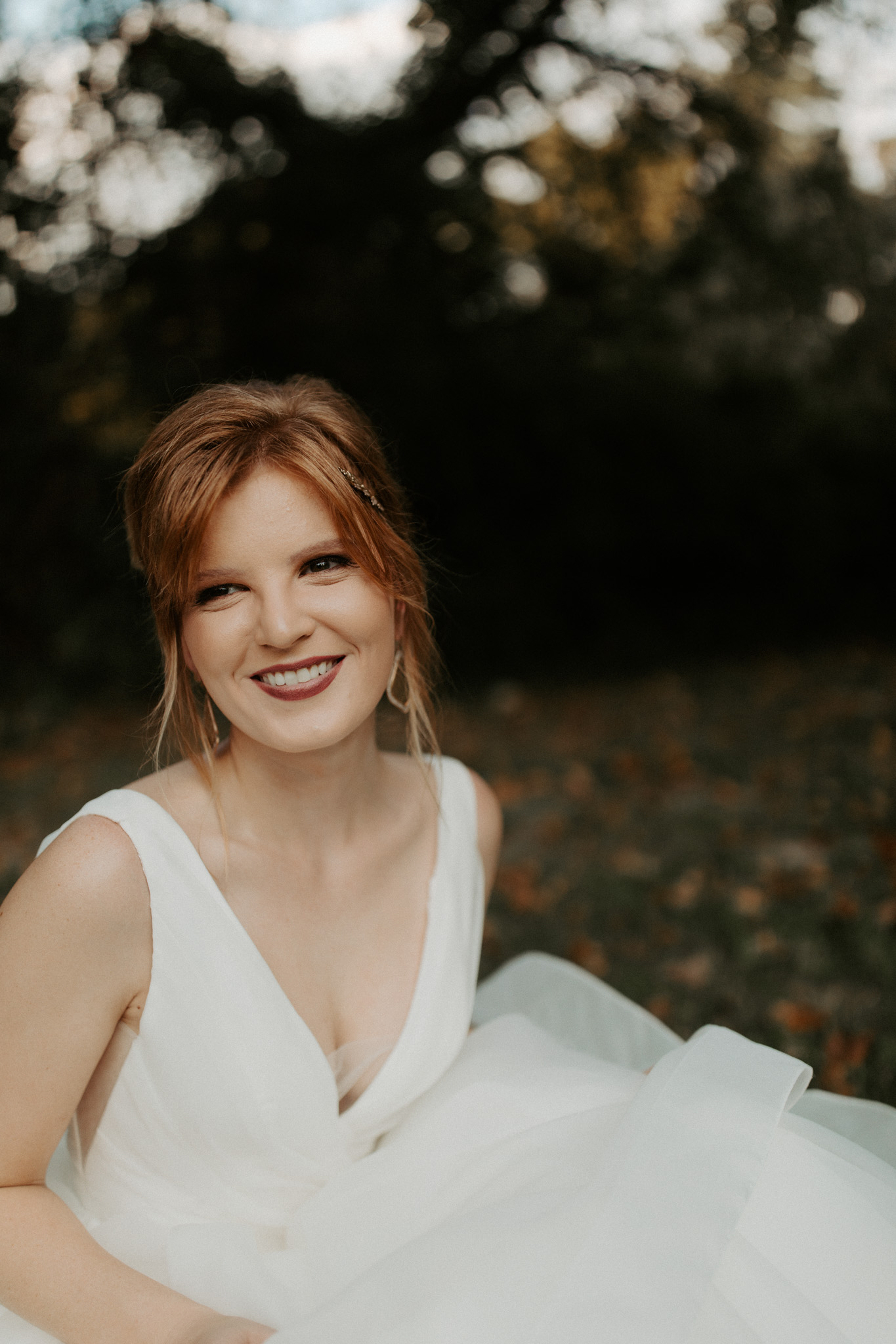Moody, Autumn Bridal Inspiration with Non Traditional Details | New Orleans Wedding Photography