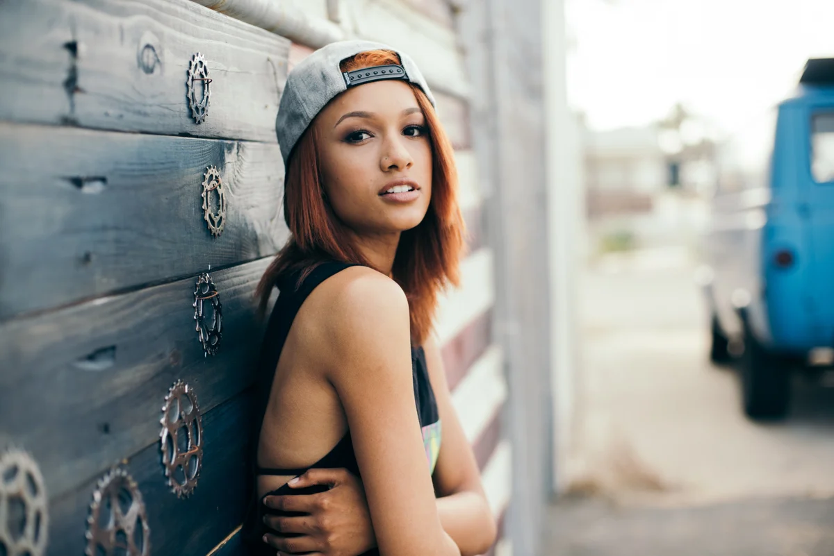 Summer evening with Jessica