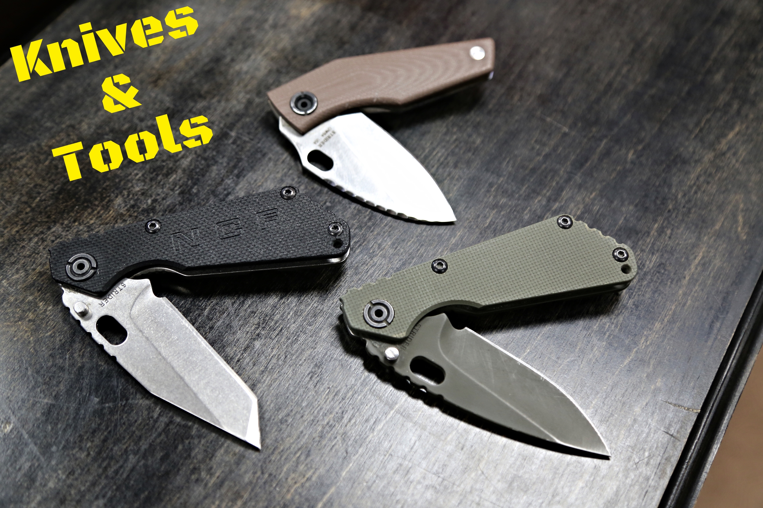 There is nothing like being prepared for any situation where you need a good blade or tool at your side. That's why we always have high-quality knives and multi-tools for sale at our store. By such trusted and great manufacturers like: -Strider Knives -Gerber and more!