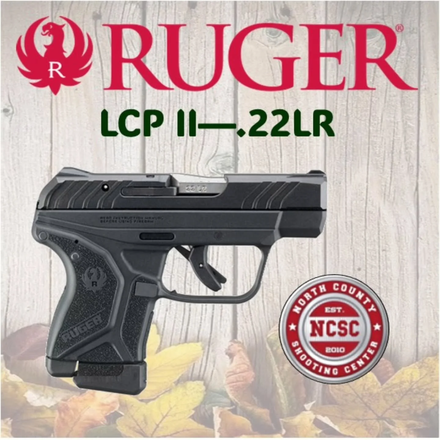 💥 Big things can come it small packages! This Ruger is a great example. 

☎️ 760.798.7300

@rugersofficial #Ruger #LCP #RugerLCP #LCPII #RugerLCPII #22LR