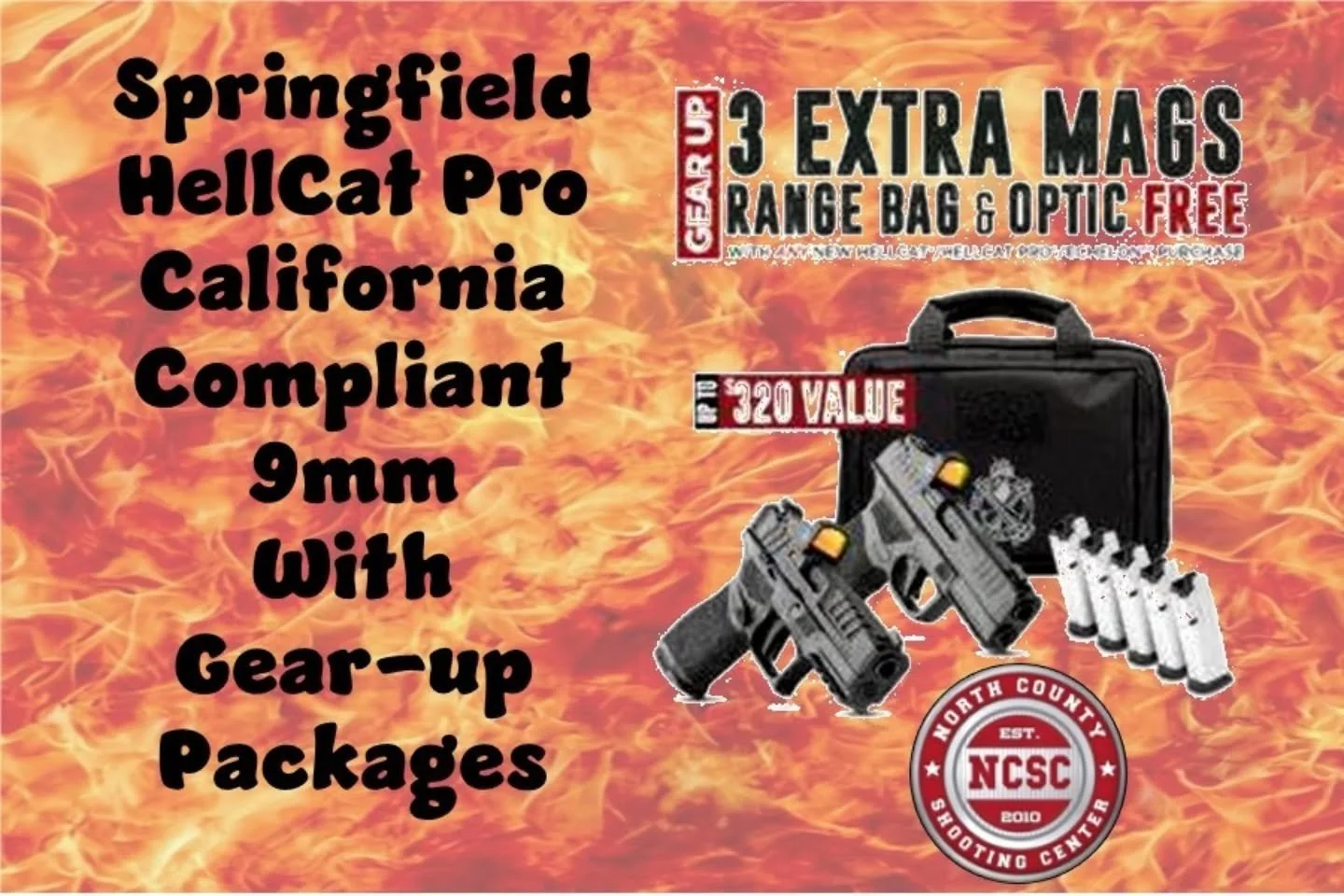 💥 Hellcat Pro 'Gear Up' packages are a great value! 

☎️ 760.798.7300

@springfieldarmoryinc #Springfield #Hellcat