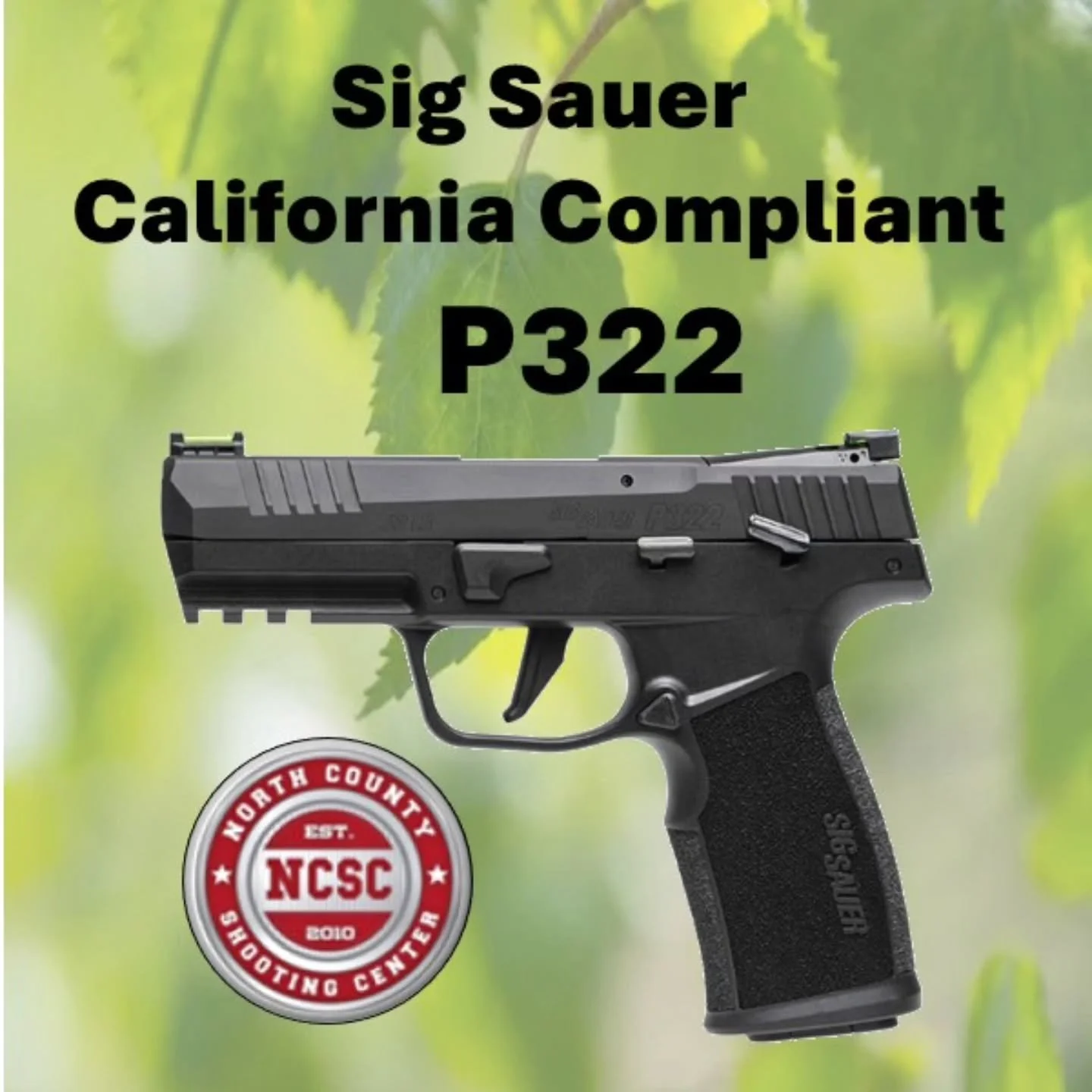 💥 Sig Sauer P322 is one of our favorite .22LR's!

☎️ 760.798.7300

@sigsauerinc @sigsauerusa #SigSauer #P322 #SigSauerP322