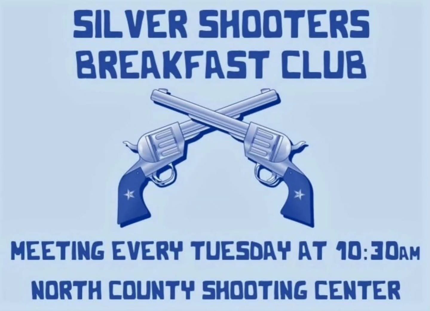 Silver Shooter&rsquo;s Breakfast Club tomorrow morning at 10:30am! 🩶🎯

#Training #Tuesday #RangeTime #SanDiego