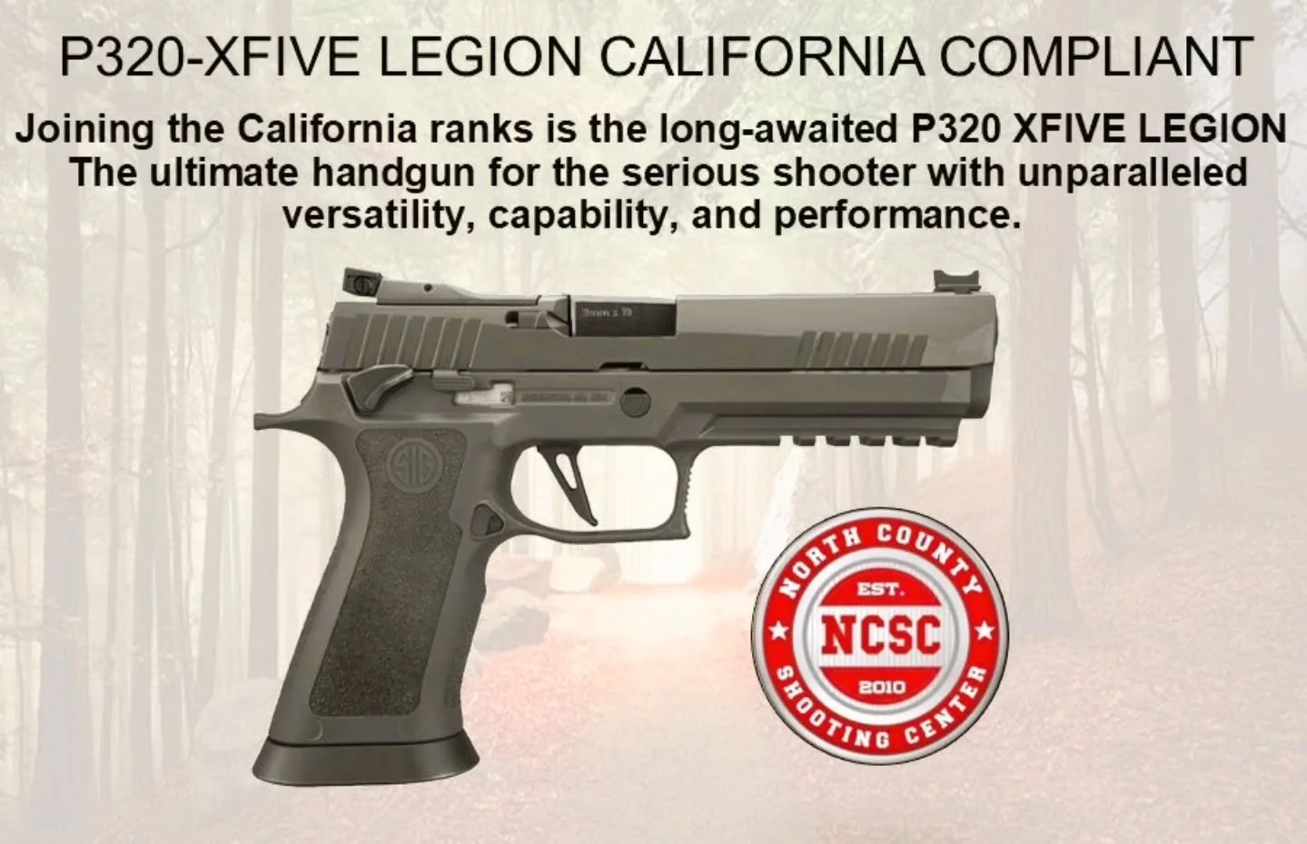 💥 Sig Sauer P320-XFive Legion!

☎️ 760.798.7300

@sigsauerinc @sigsauerusa #SIG #SigSauer #P320 #XFiveLegion