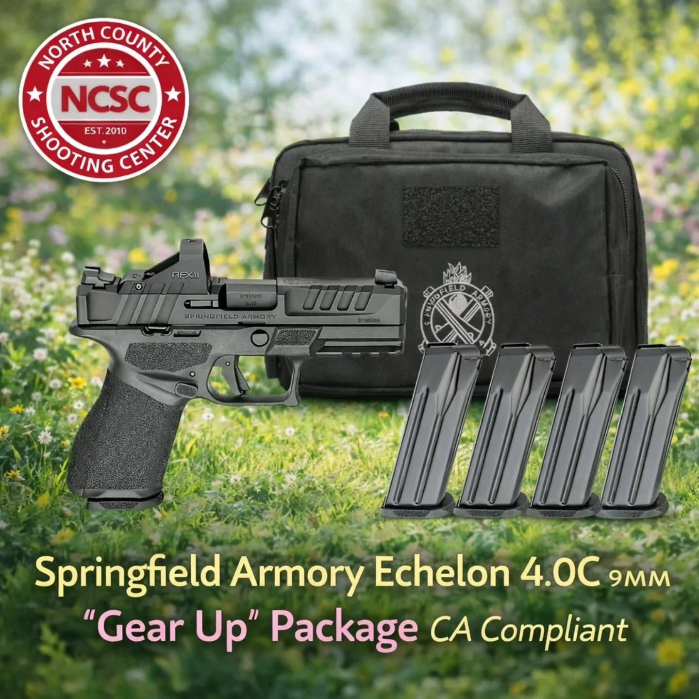 🐣 Springfield Echelon 'Gear Up' Packages are an incredible deal!

☎️ 760.798.7300

@springfieldarmoryinc #SpringfieldArmory #Echelon #GearUp