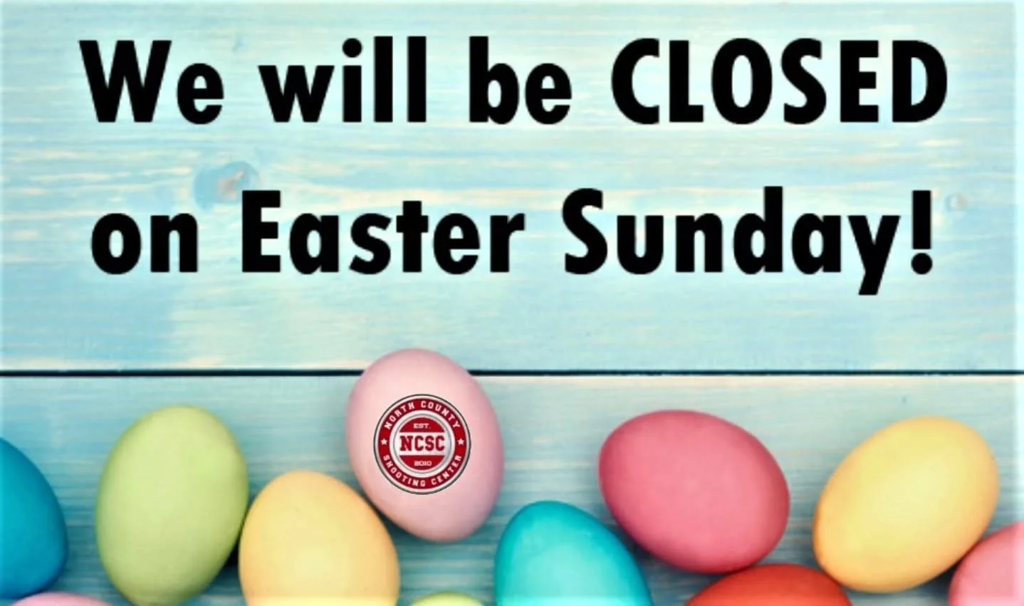 🥚 Just a reminder that the range will be closed this Easter Sunday. 

#Easter #Closed #HappyEaster #FamilyTime