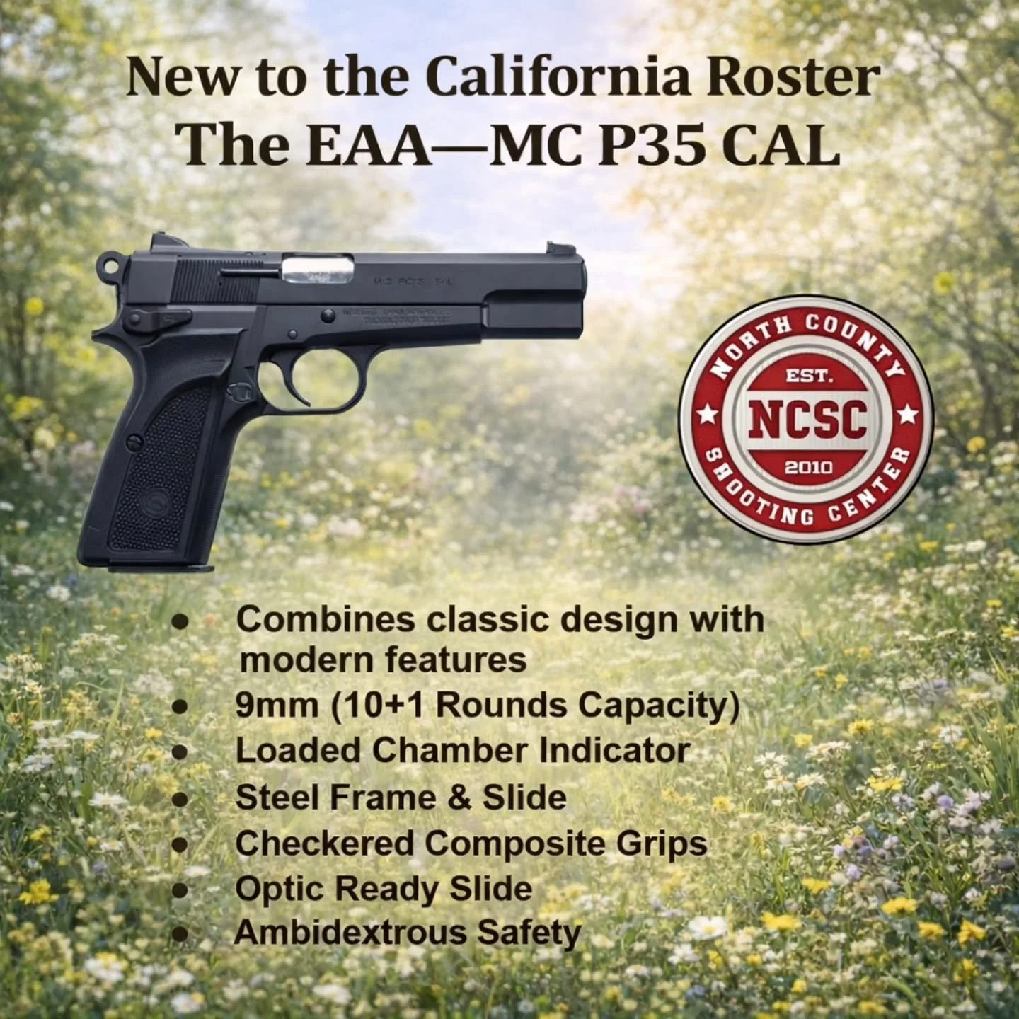 🔥 Check out the EAA MC P35 High Power!

☎️ 760.798.7300

@eaacorp #EAA #EAACorp #MCP35 #HiPower