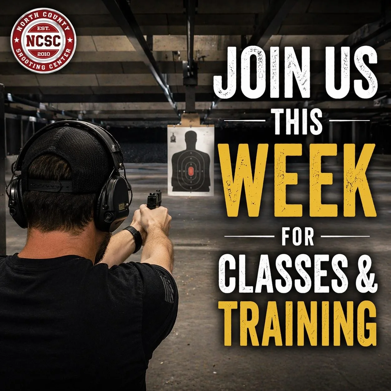 💪 Classes &amp; events this week:

- Basic Pistol Class Sun, April 17th at 10am &amp; 2pm 💥

- Silver Shooters Breakfast Club Tue, April 21st at 10:30am 🪙

- CCW Day 2 Parts 1 &amp; 2 Tue April 21st &amp; Wed April 22nd at 5pm 🔫 

- CCW Initial/R