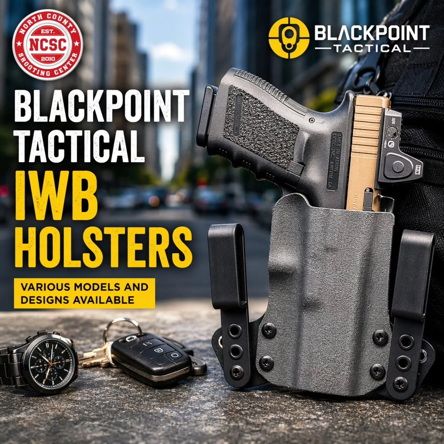 🔫 Check out the awesome line of BlackPoint Tactical IWB holsters we carry! 

☎️ 760.798.7300
🔗 https://tinyurl.com/yhksjwmh

@bptactical #BlackPointTactical #BlackPoint #IWB #Holster