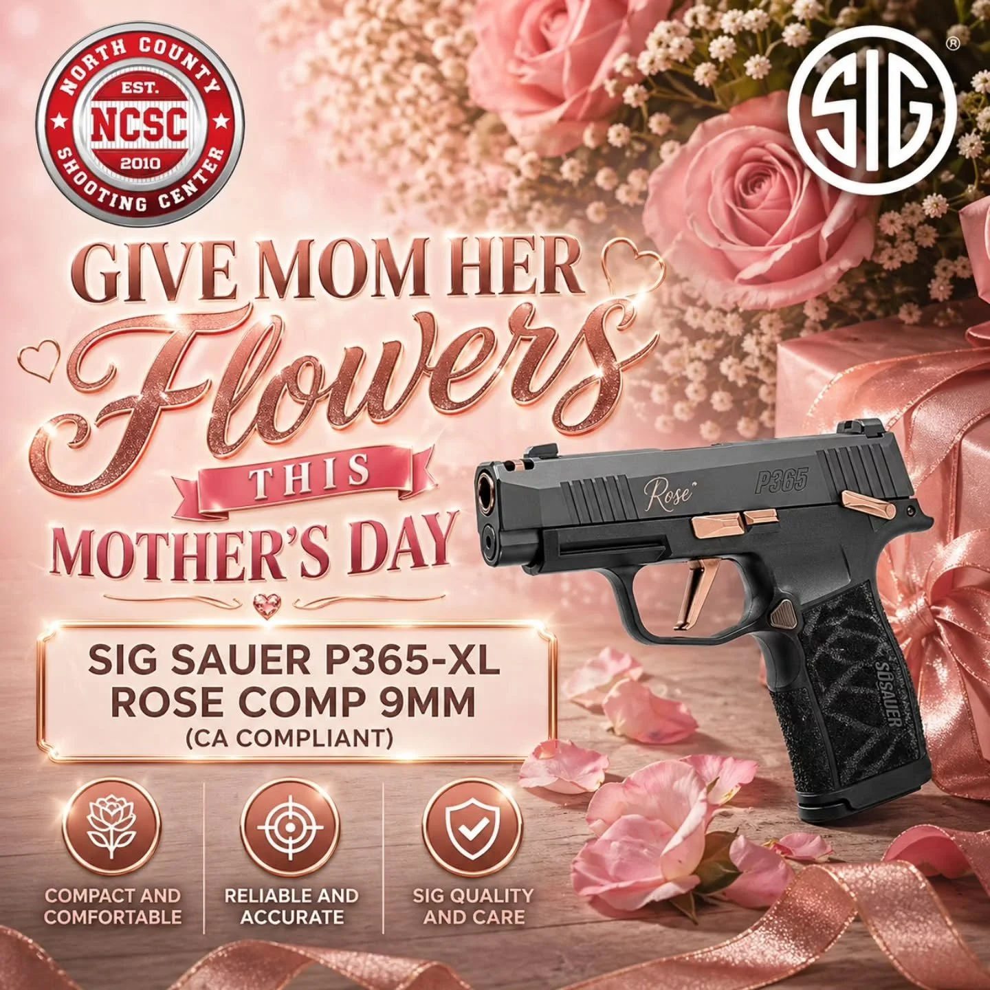 🌹 For all of the moms out there!

🔗 https://tinyurl.com/SIGXLRose
☎️ 760.798.7300

@sigsauerinc @sigsauerusa #SIG #SigSauer #Rose #MothersDay