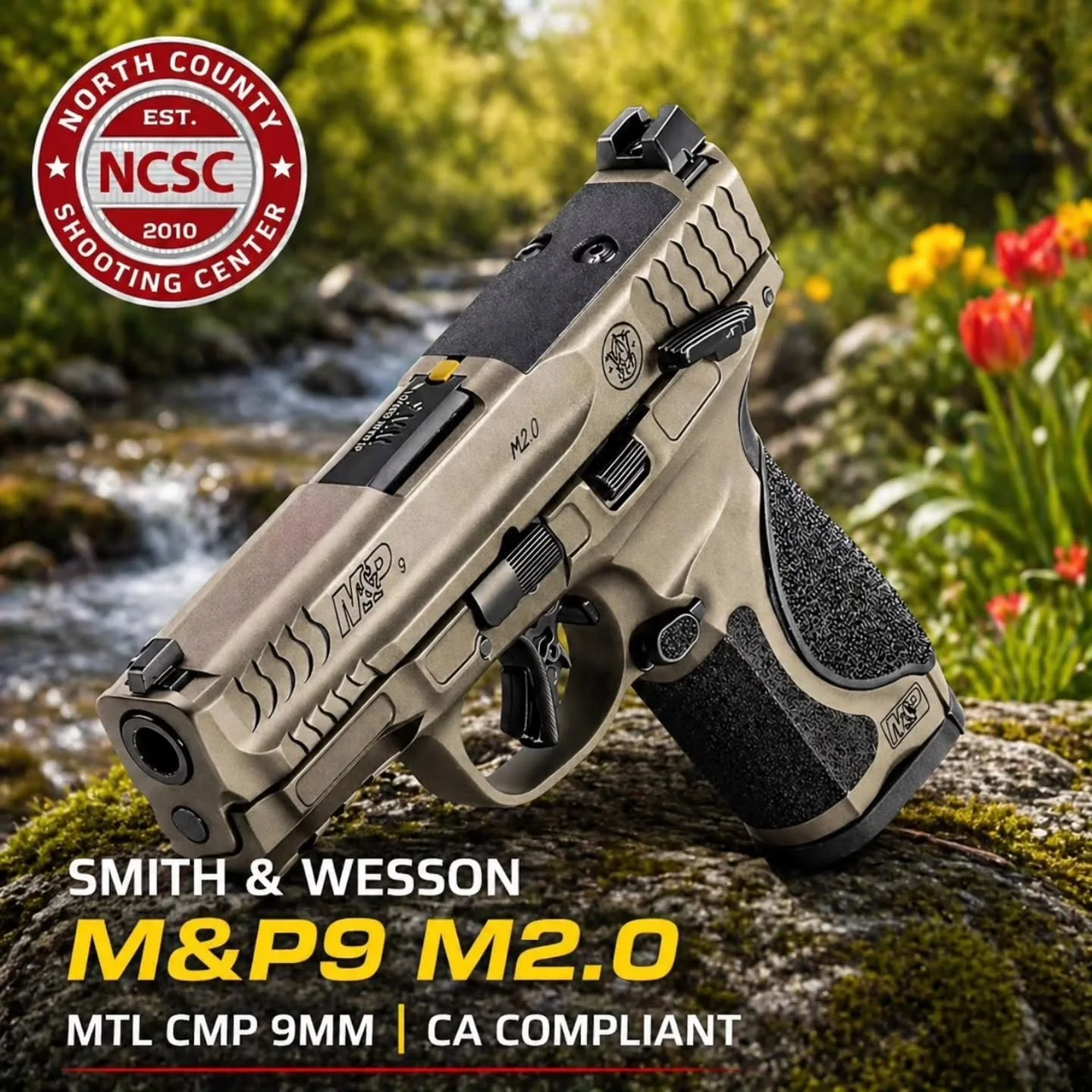 💪 M&amp;P9 M2.0 Metal is a great new option!

@smithandwessoninc #SmithandWesson #MP9 #Metal