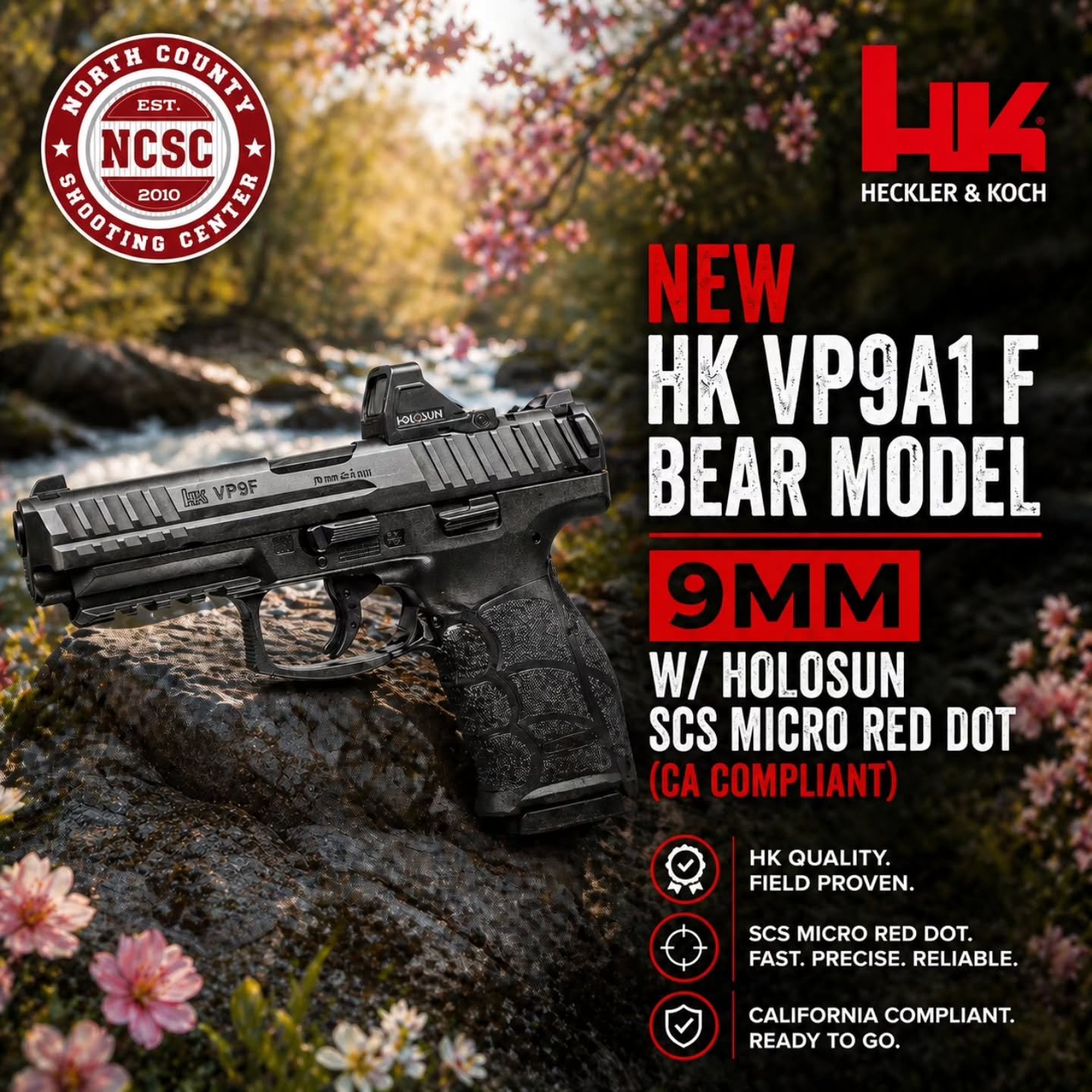 🆕 HK VP9A1 F Bear Model w/ Holosun!

@hecklerandkoch @holosunoptics @hkshooting #HK #HecklerandKoch #Holosun #VP9