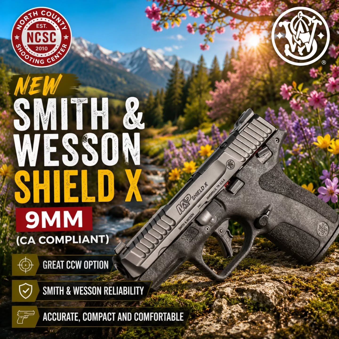 🆕 A GREAT new CCW option! 

☎️ 760.798.7300

@smithandwessoninc #SmithandWesson #Shield